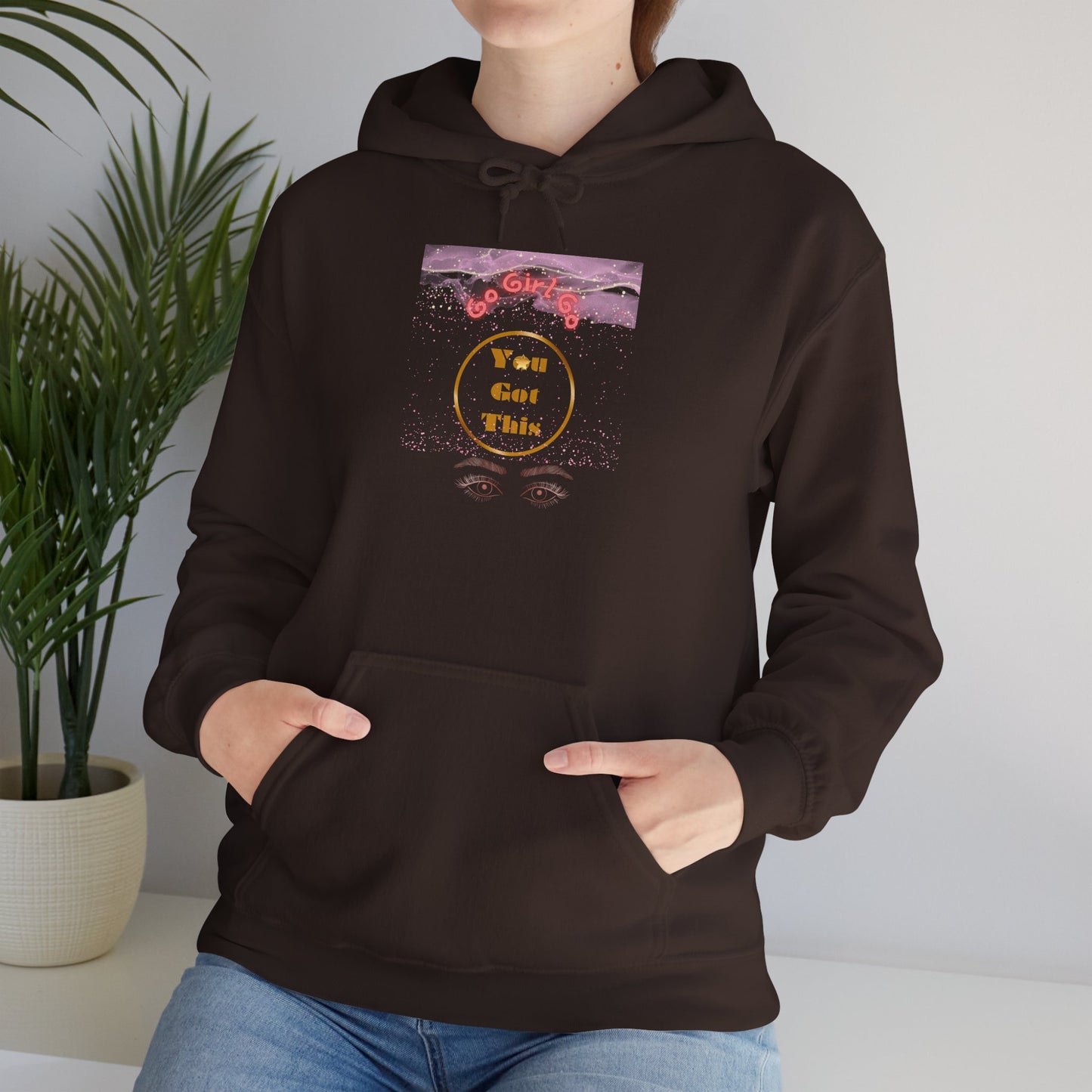 Go Girl University Hoodie — 'You Got This' Motivational Women's Sweatshirt