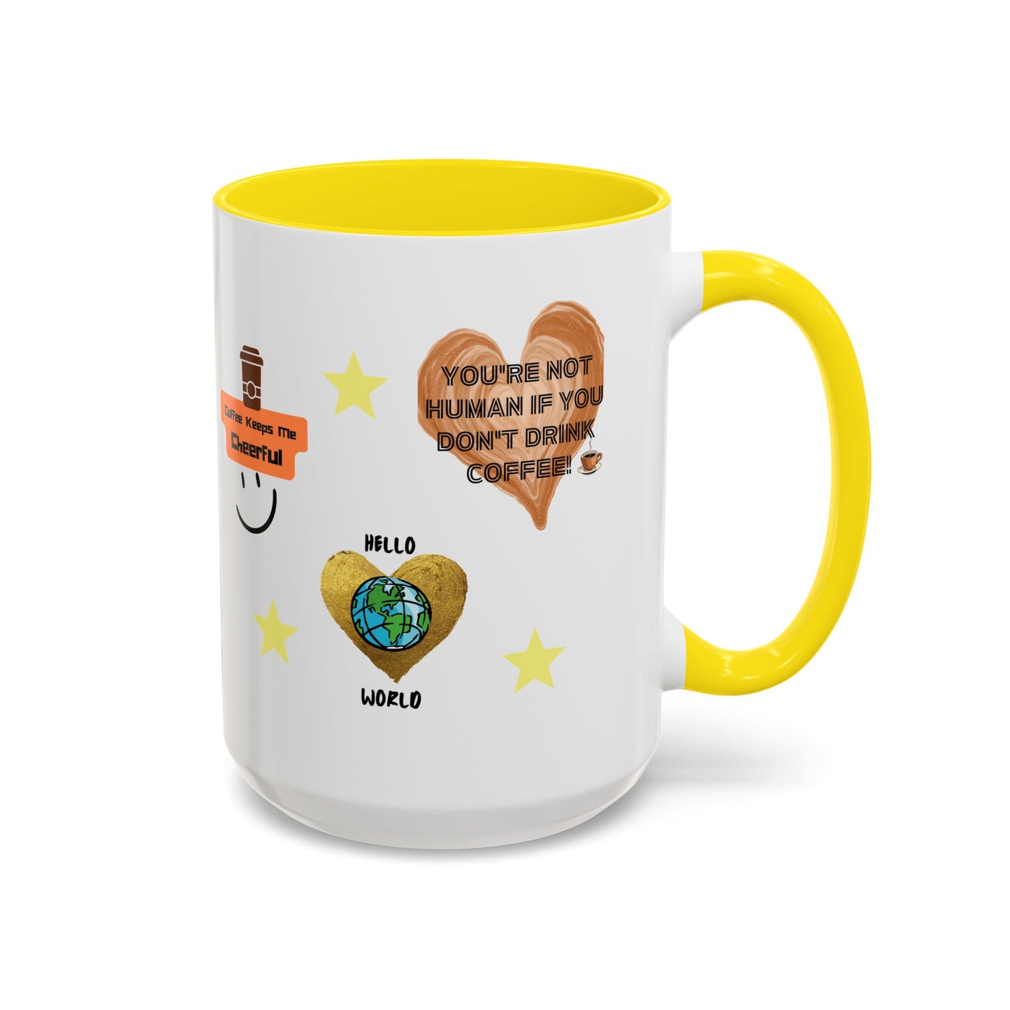 All About Coffee - Coffee Mug — Cute Coffee Quotes Accent Mug (11/15oz)