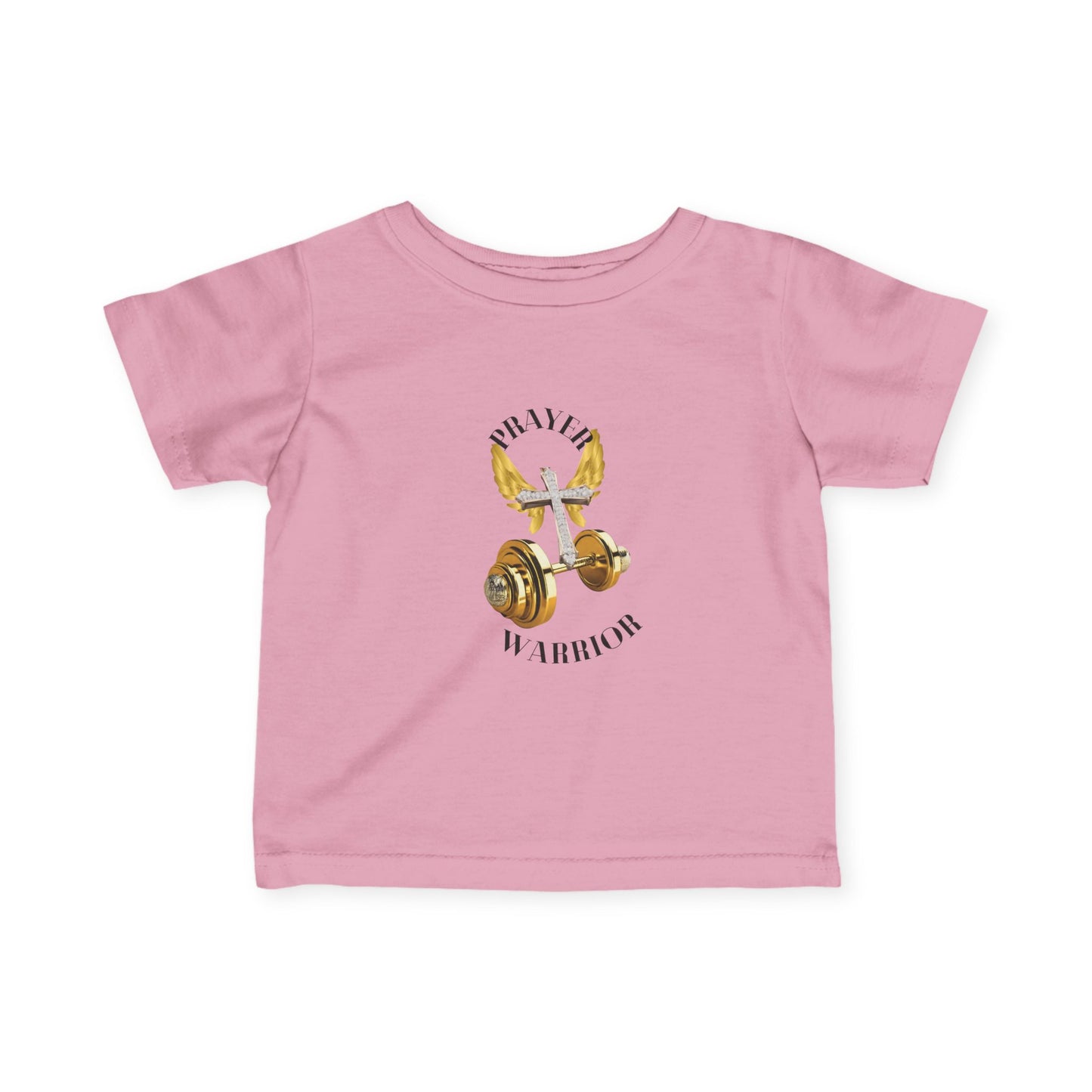 Player Warrior Infant Tee - Cute Fitness Shirt for Active Toddlers