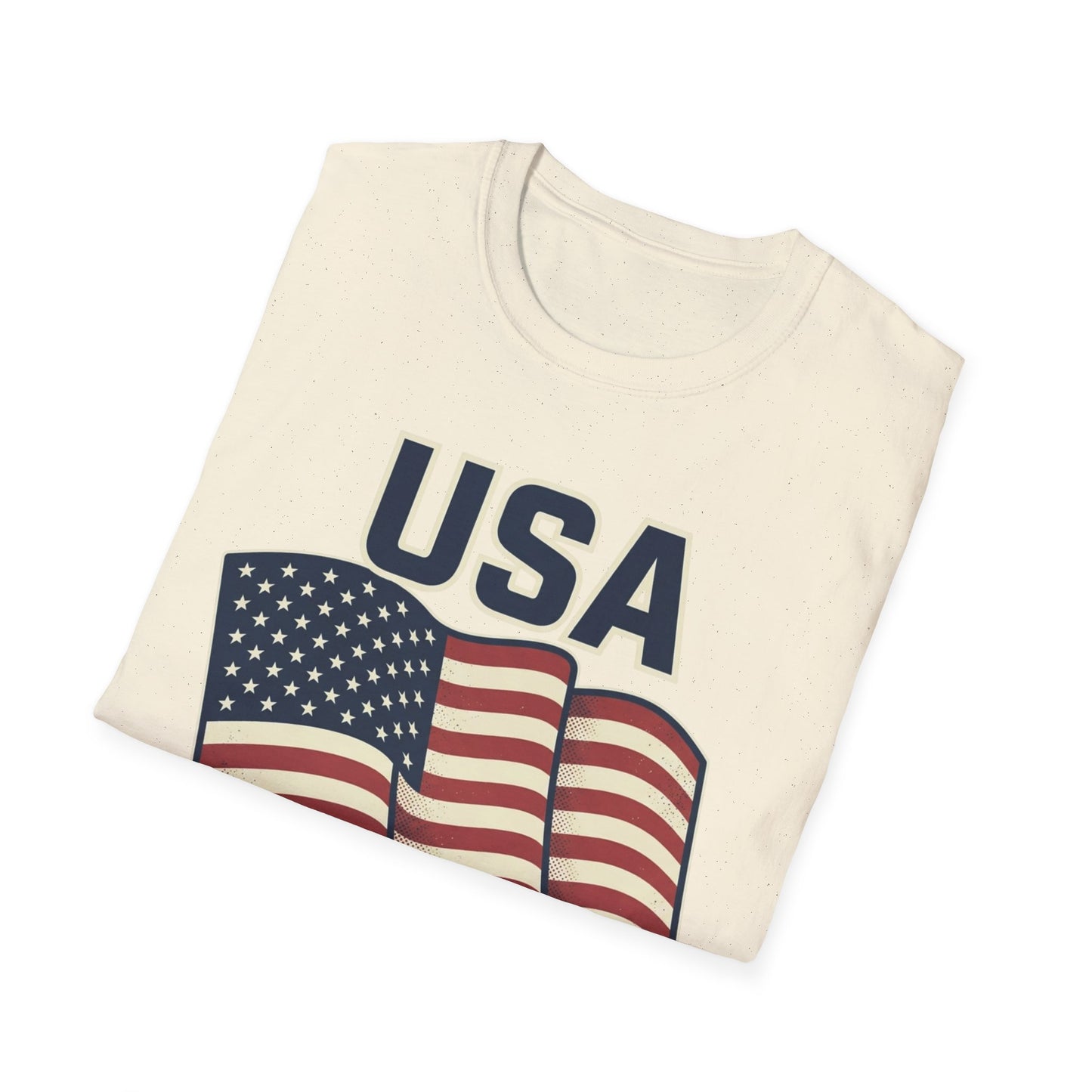 USA Flag T-Shirt — Patriotic 'USA 250' Graphic Tee