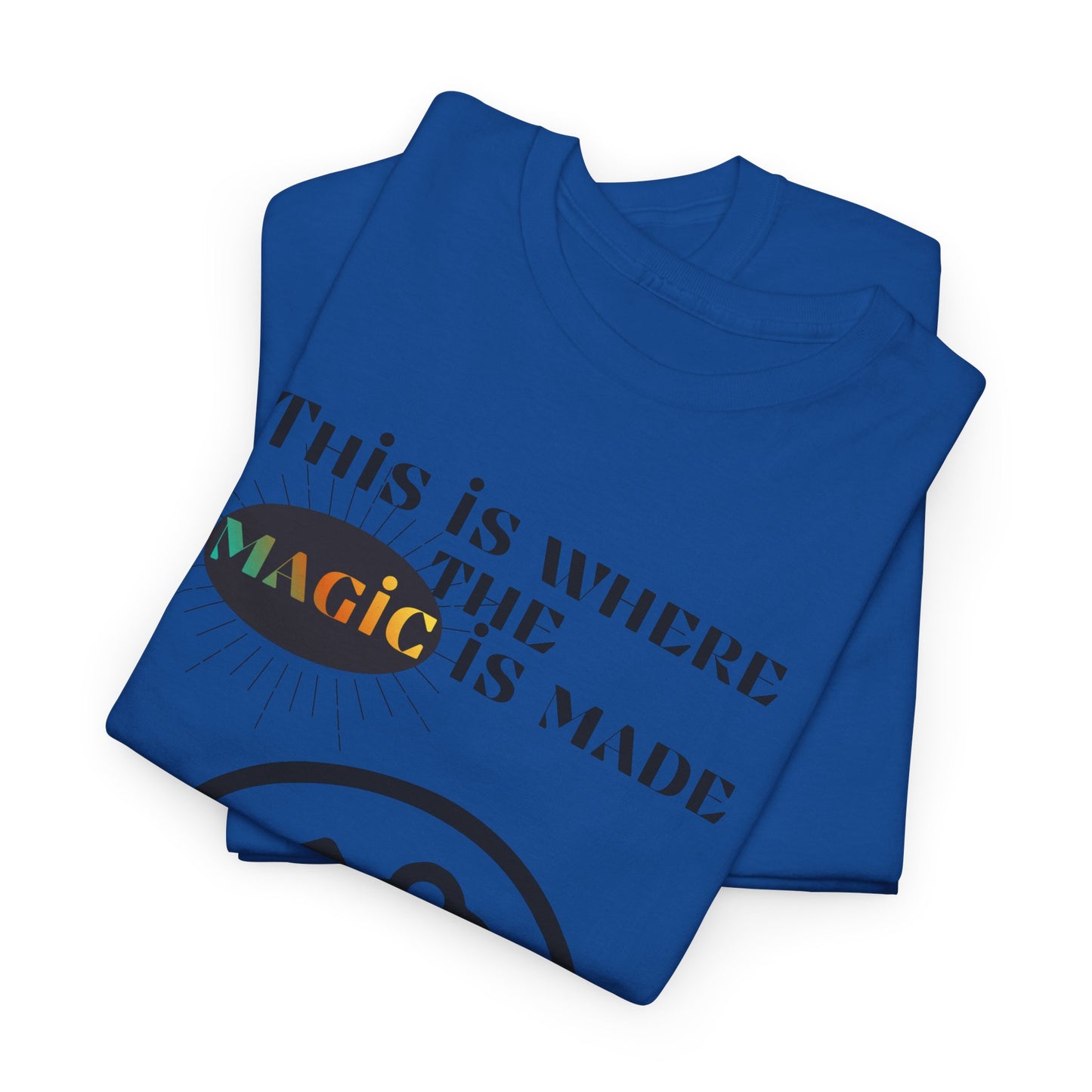 Brain + Gear Tee — "This Is Where the Magic Is Made" Creative Mind T-Shirt