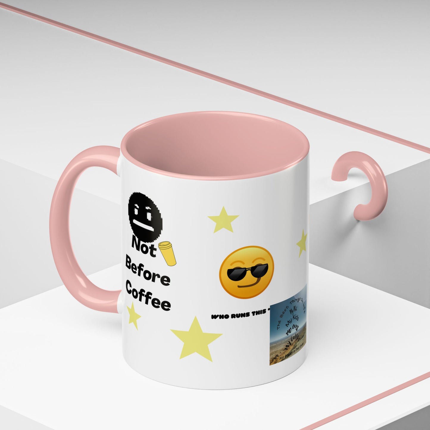 All About Coffee - Coffee Mug — Cute Coffee Quotes Accent Mug (11/15oz)
