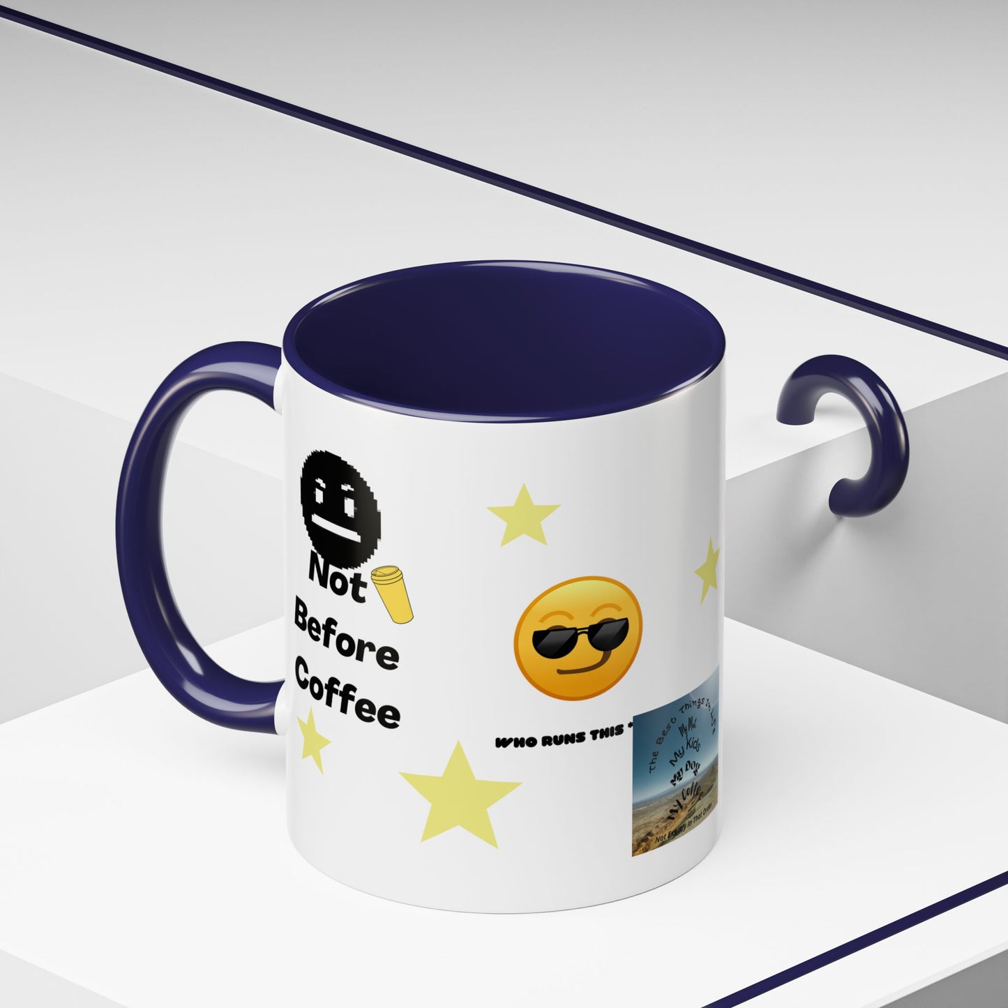 All About Coffee - Coffee Mug — Cute Coffee Quotes Accent Mug (11/15oz)