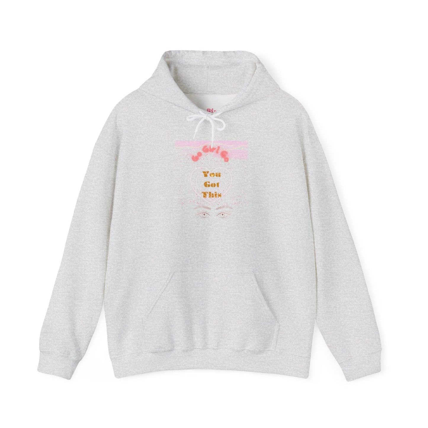 Go Girl University Hoodie — 'You Got This' Motivational Pink Graphic Hoodie