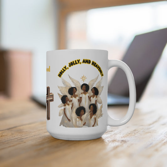 "God Is Good" Inspirational Mug | 15oz Christian Coffee Cup for Holidays & Celebrations