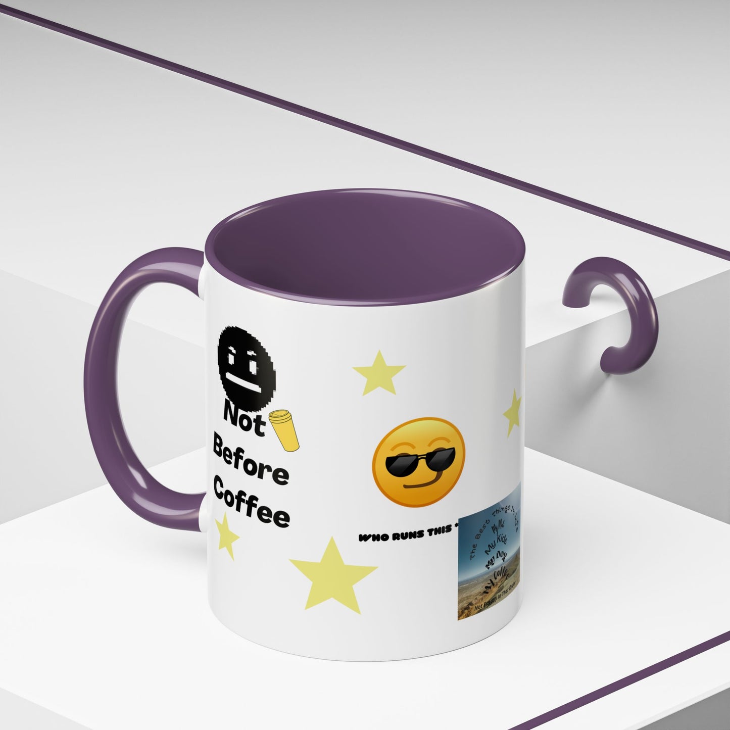 All About Coffee - Coffee Mug — Cute Coffee Quotes Accent Mug (11/15oz)