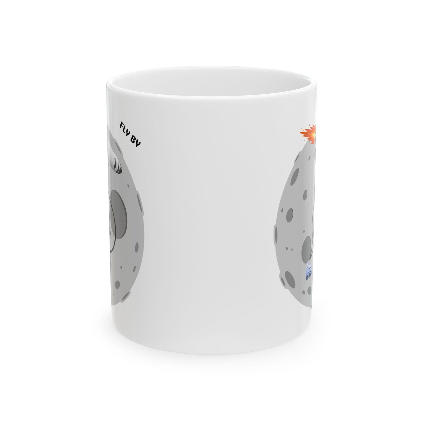 Cute Space Themed Ceramic Mug  (11oz, 15oz)