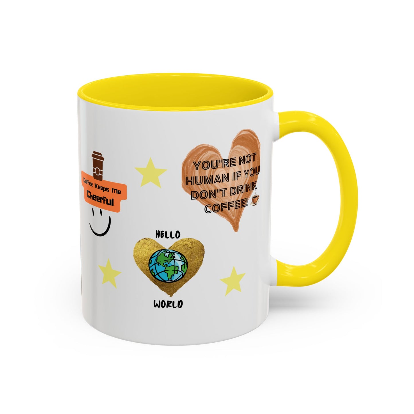 All About Coffee - Coffee Mug — Cute Coffee Quotes Accent Mug (11/15oz)