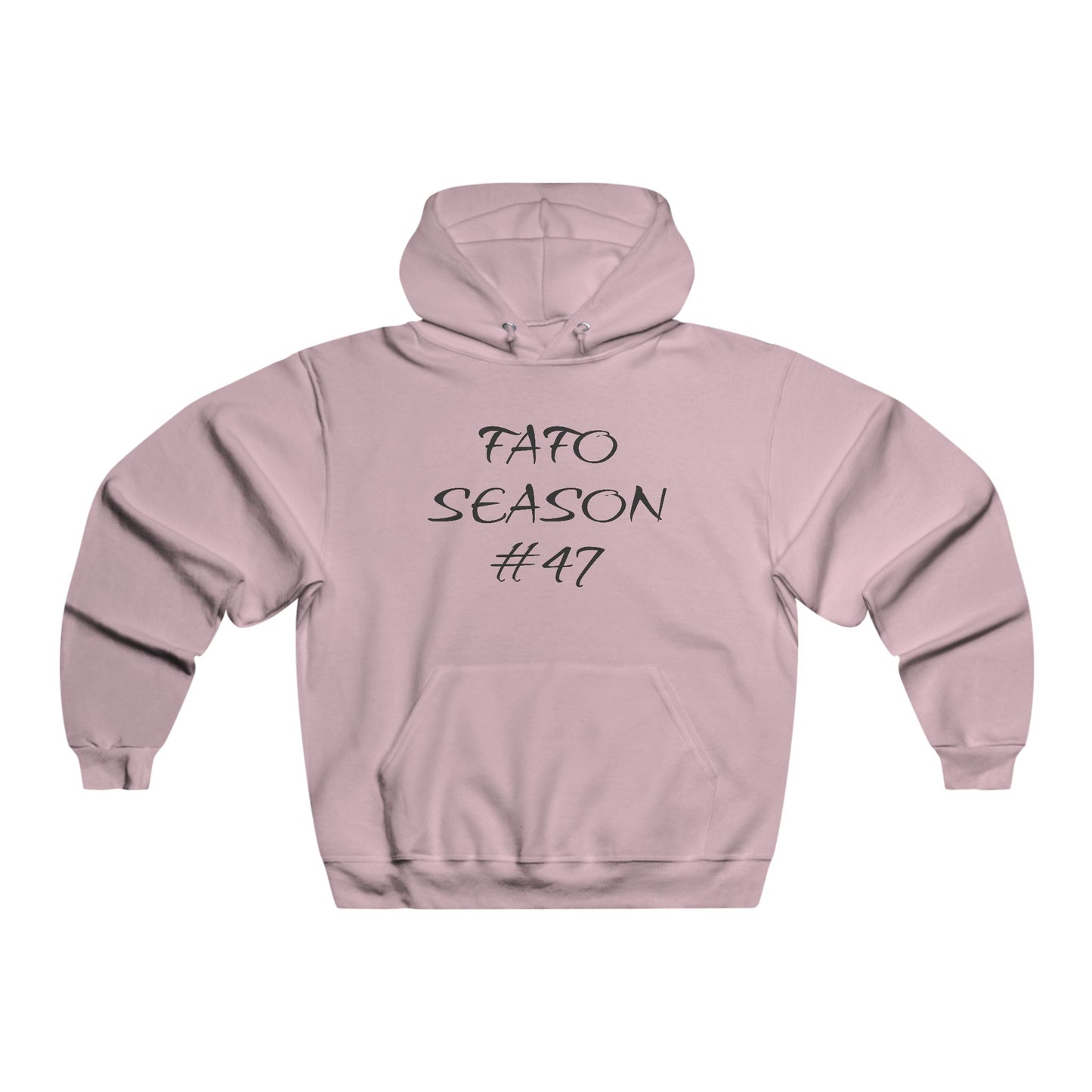 Inspirational Political Statement Hoodie - 'FAFO Season #47' with Flag Design