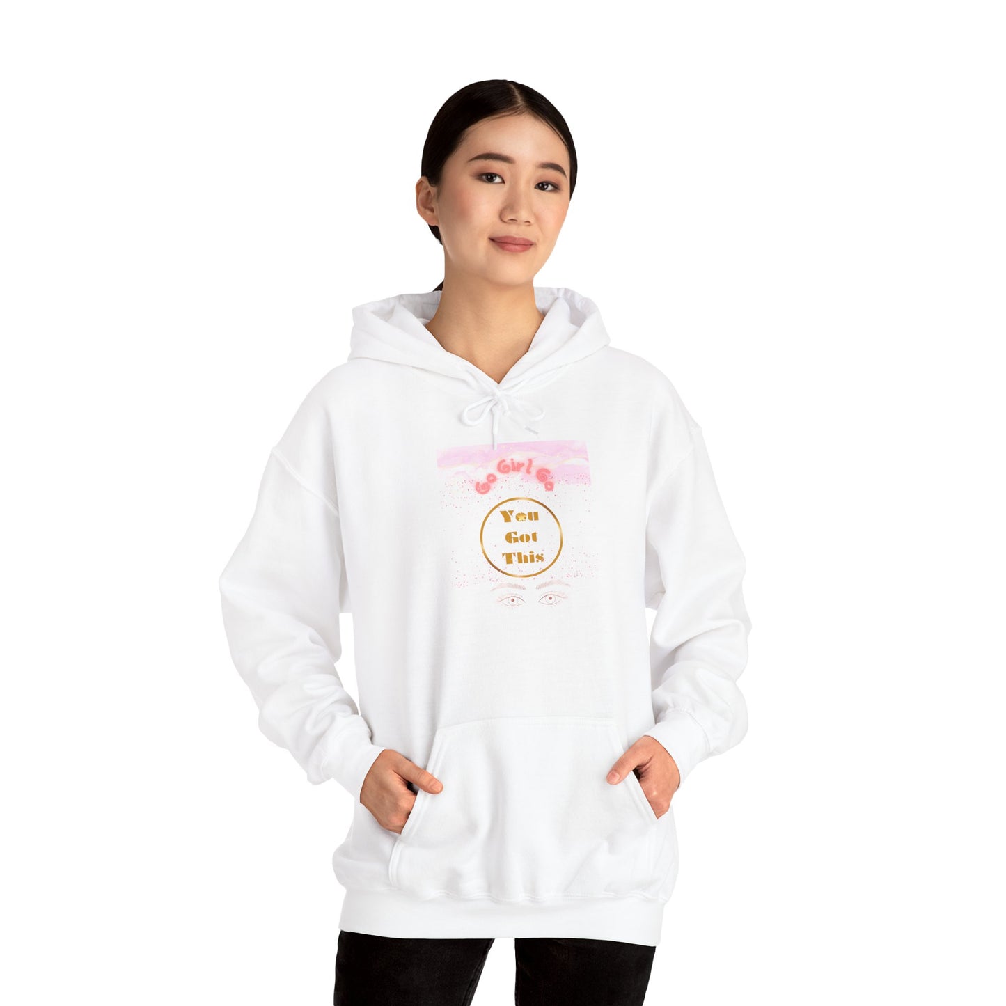 Go Girl University Hoodie — 'You Got This' Motivational Women's Sweatshirt