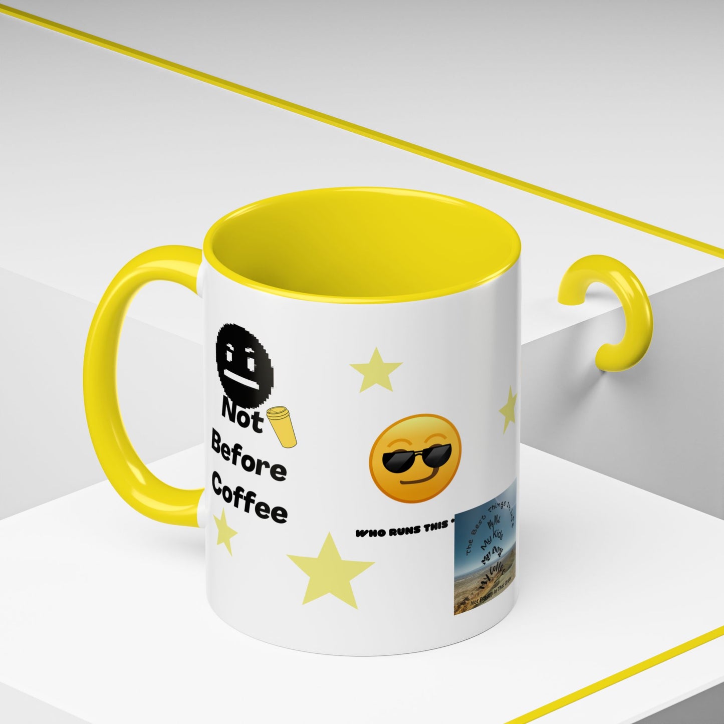 All About Coffee - Coffee Mug — Cute Coffee Quotes Accent Mug (11/15oz)