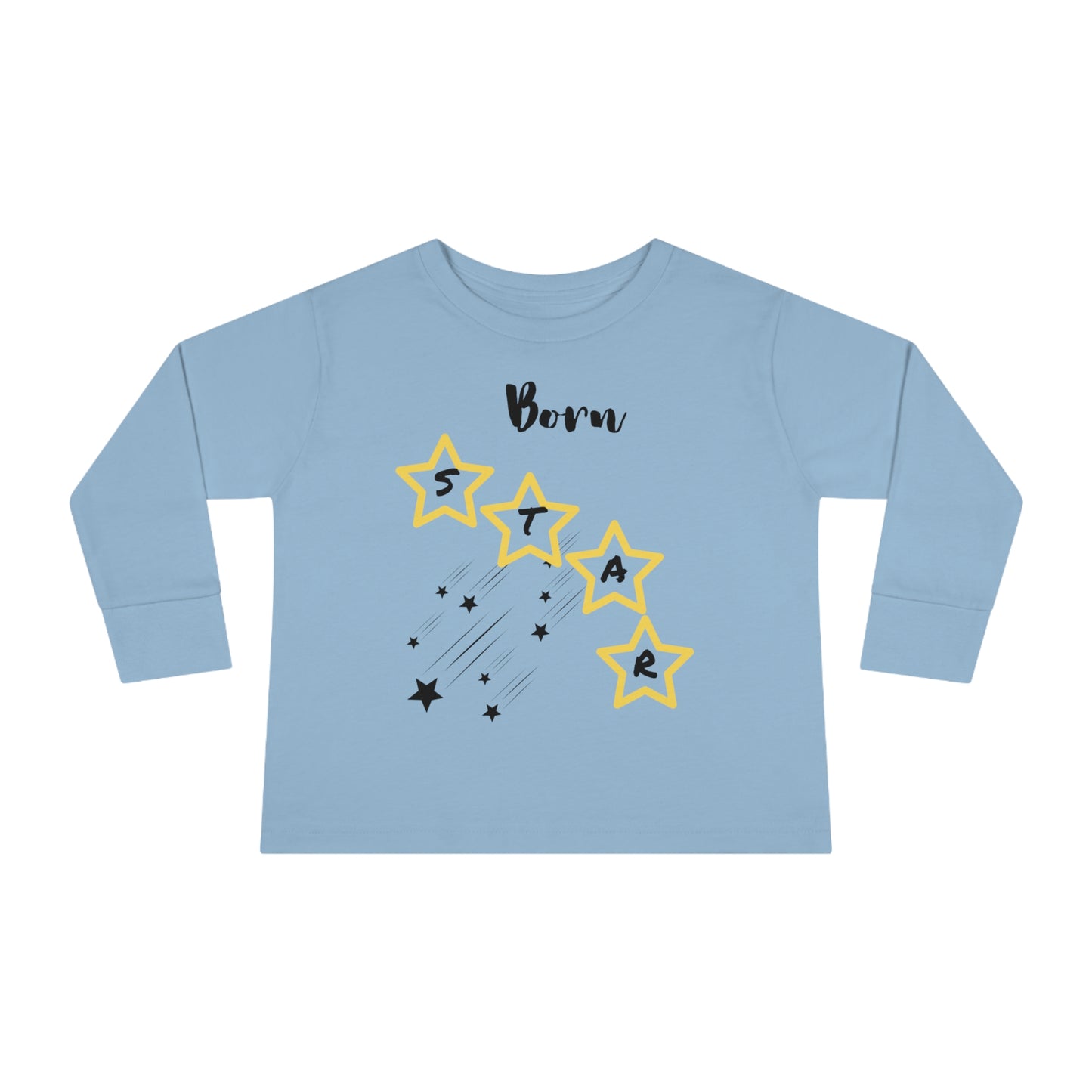 "Born Star" - Toddler Long Sleeve Tee