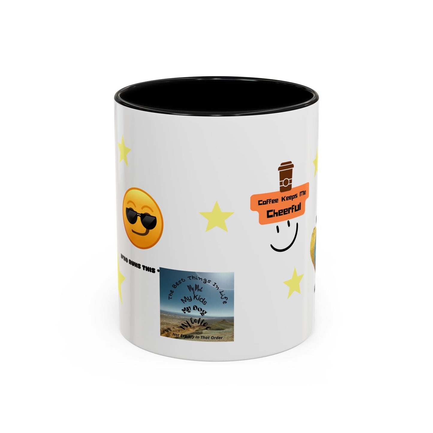 All About Coffee - Coffee Mug — Cute Coffee Quotes Accent Mug (11/15oz)