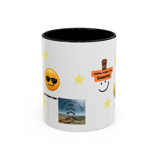 All About Coffee - Coffee Mug — Cute Coffee Quotes Accent Mug (11/15oz)