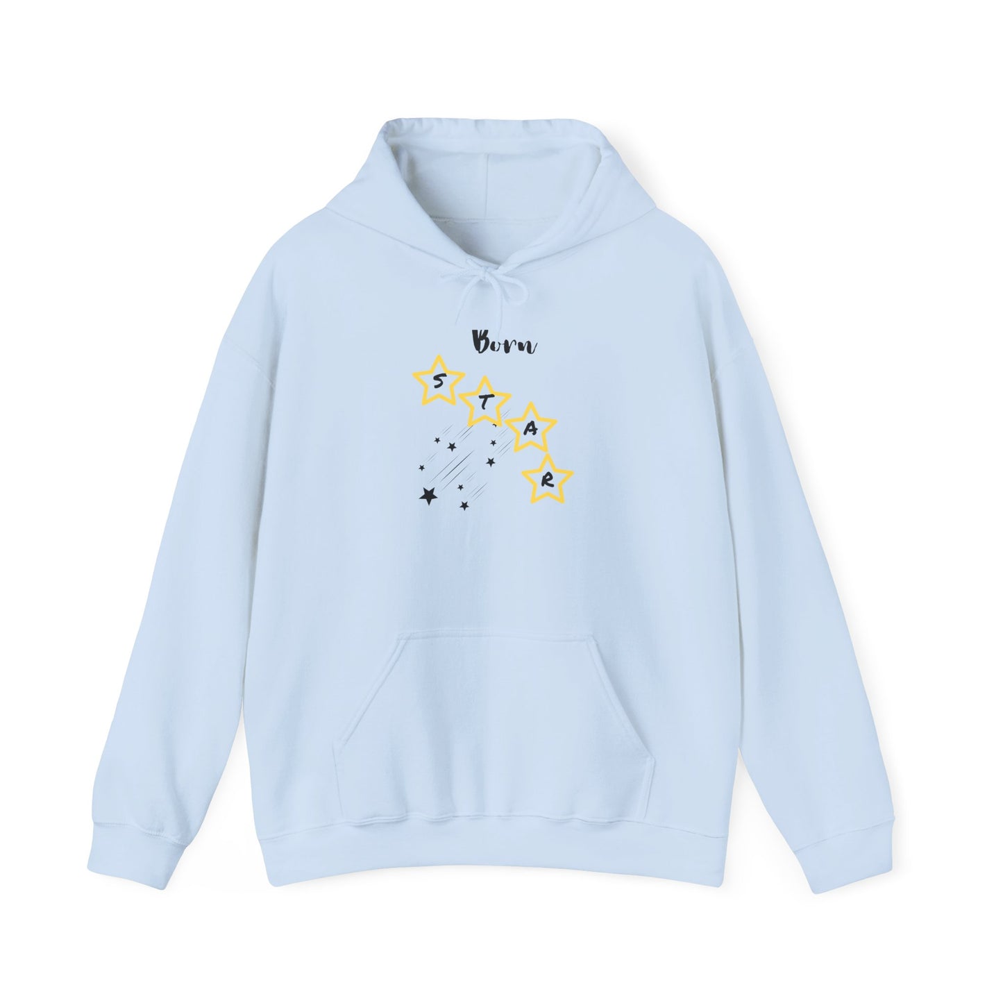 Hoodie — 'Born Star' Minimalist Star Constellation Pullover