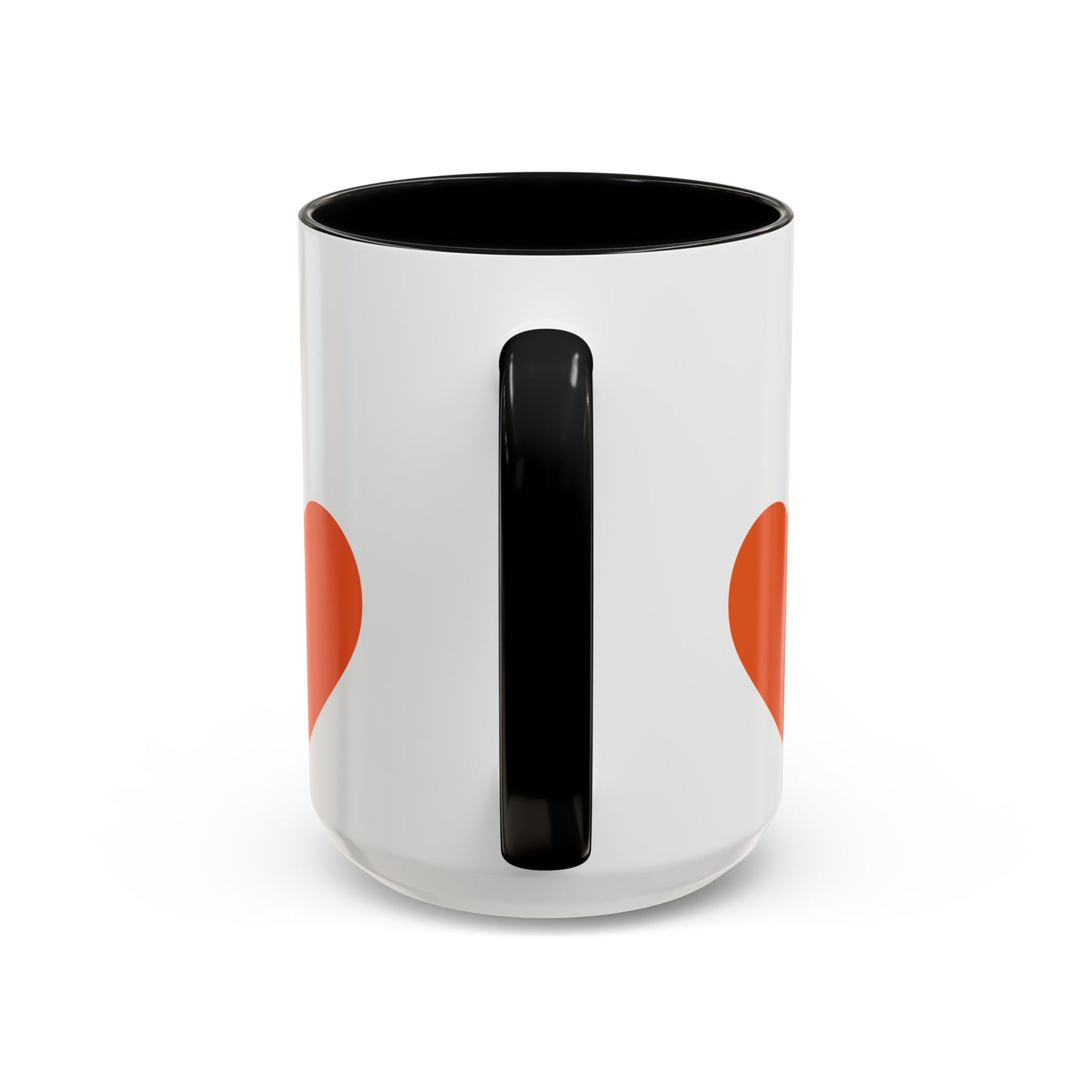 Coffee Keeps Me Cheerful Accent Mug — Smiley Heart 11/15oz