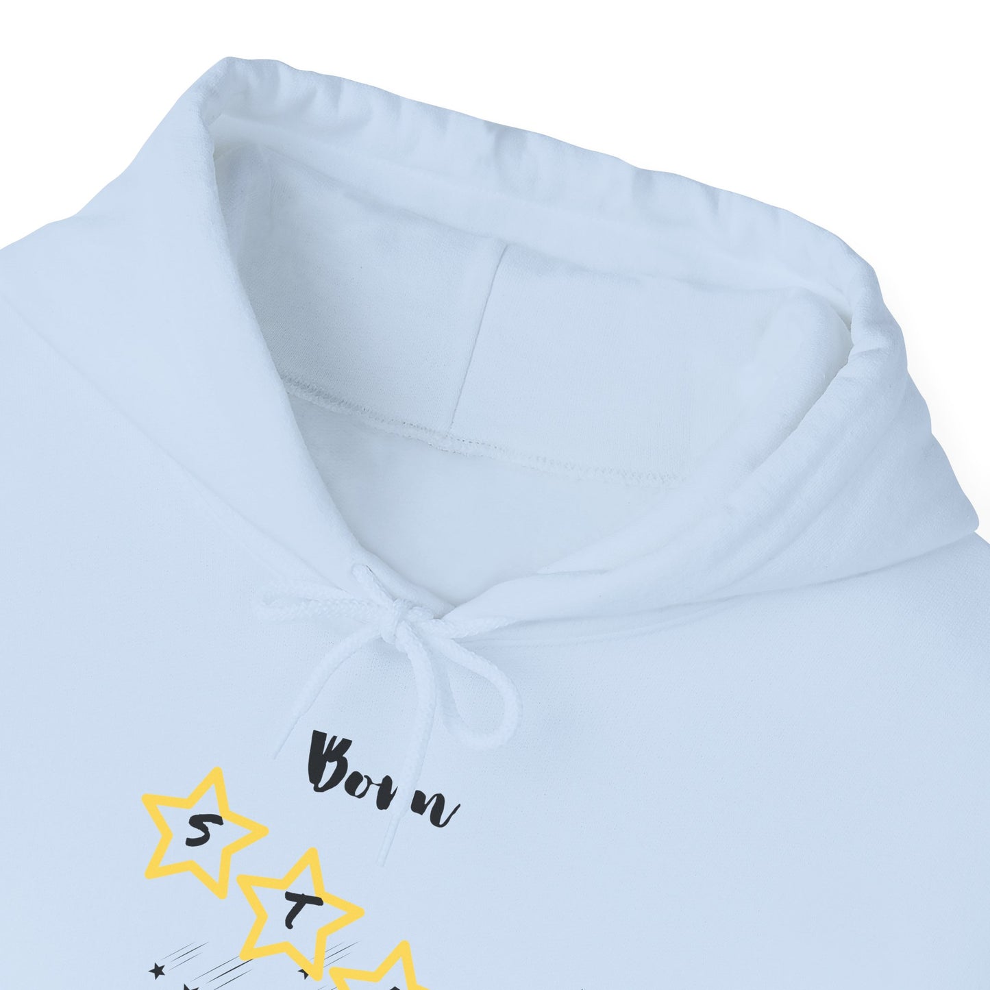 Hoodie — 'Born Star' Minimalist Star Constellation Pullover
