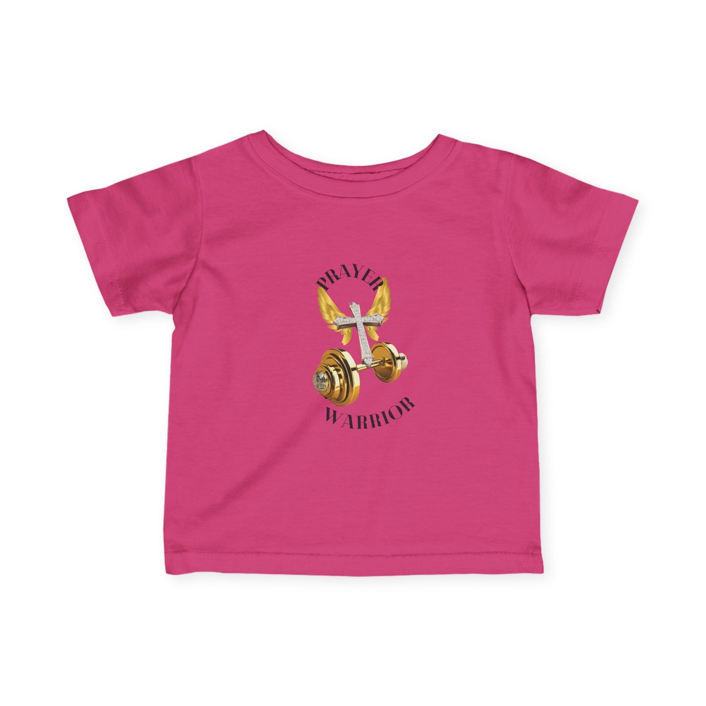 Player Warrior Infant Tee - Cute Fitness Shirt for Active Toddlers