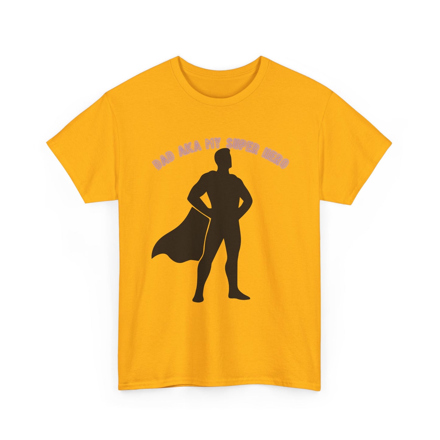 Superhero Dad T‑Shirt – “Dad Aka My Super Hero” Graphic Tee