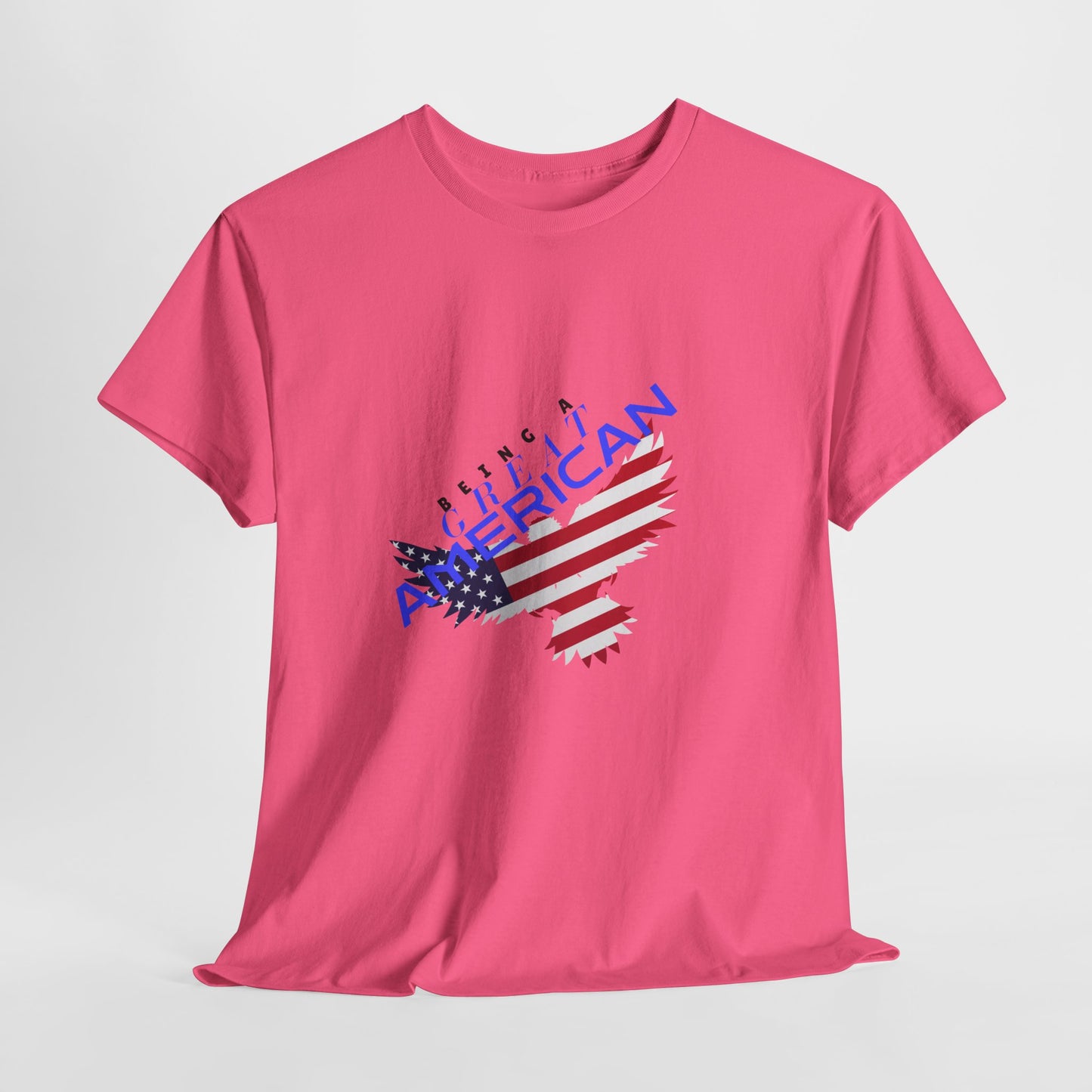 Patriotic American Flag Tee | Unisex Cotton Shirt, American Pride, Casual Summer Wear, Being a Good American Series