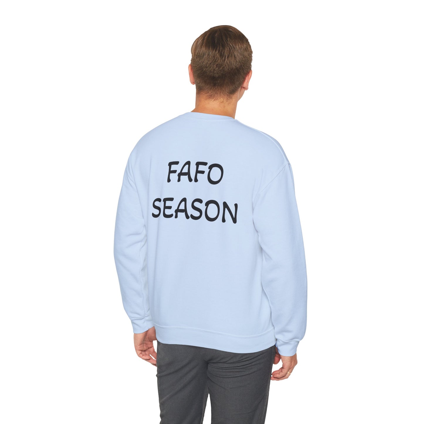 Unisex Heavy Blend™ Crewneck Sweatshirt - Don The Con & FAFO Season Design