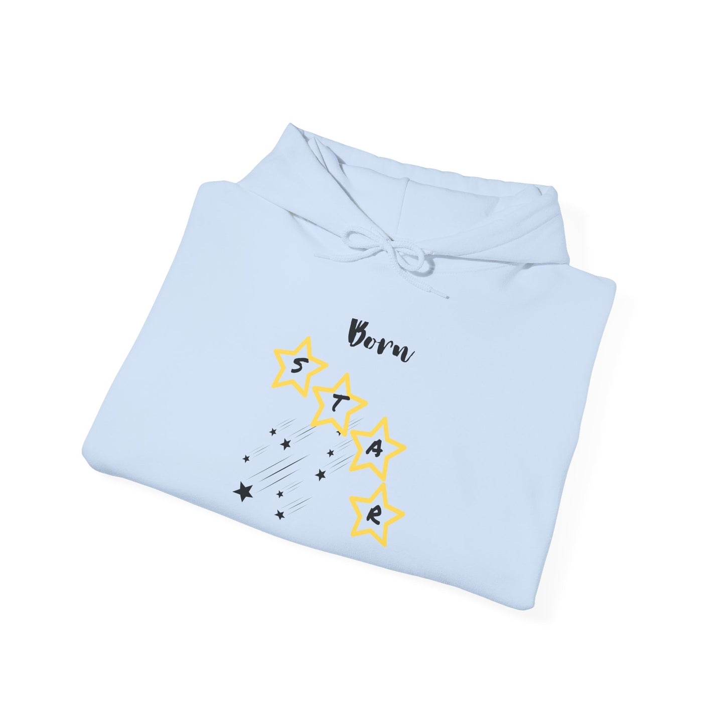 Hoodie — 'Born Star' Minimalist Star Constellation Pullover