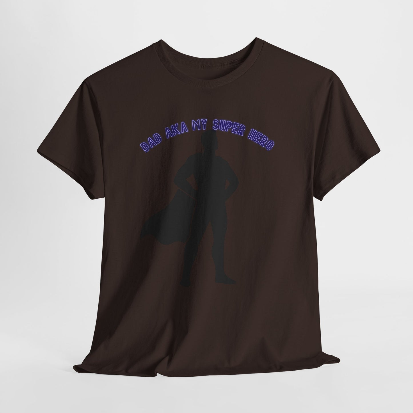 Superhero Dad T‑Shirt – “Dad Aka My Super Hero” Graphic Tee