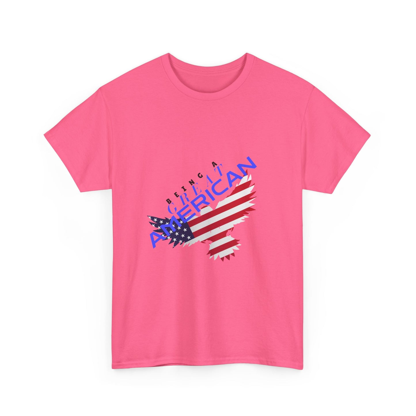 Patriotic American Flag Tee | Unisex Cotton Shirt, American Pride, Casual Summer Wear, Being a Good American Series