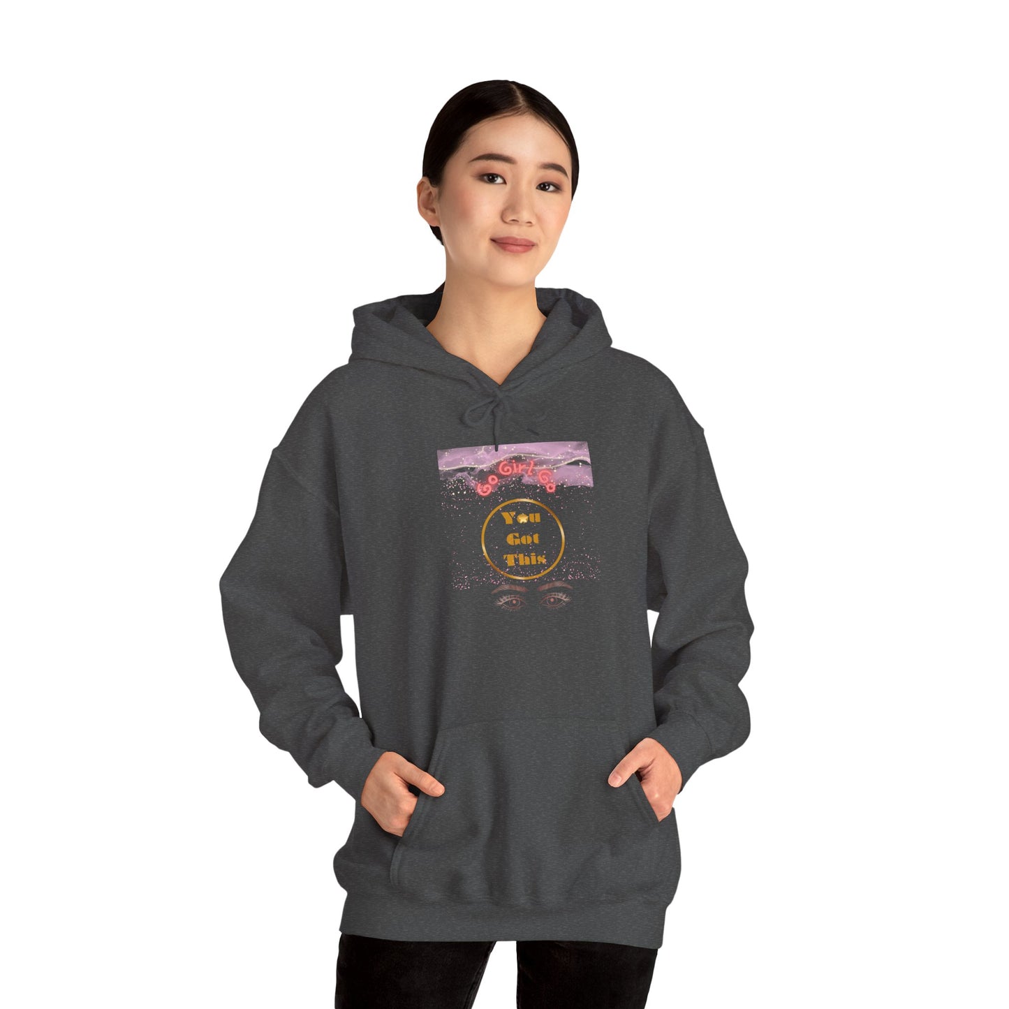 Go Girl University Hoodie — 'You Got This' Motivational Women's Sweatshirt