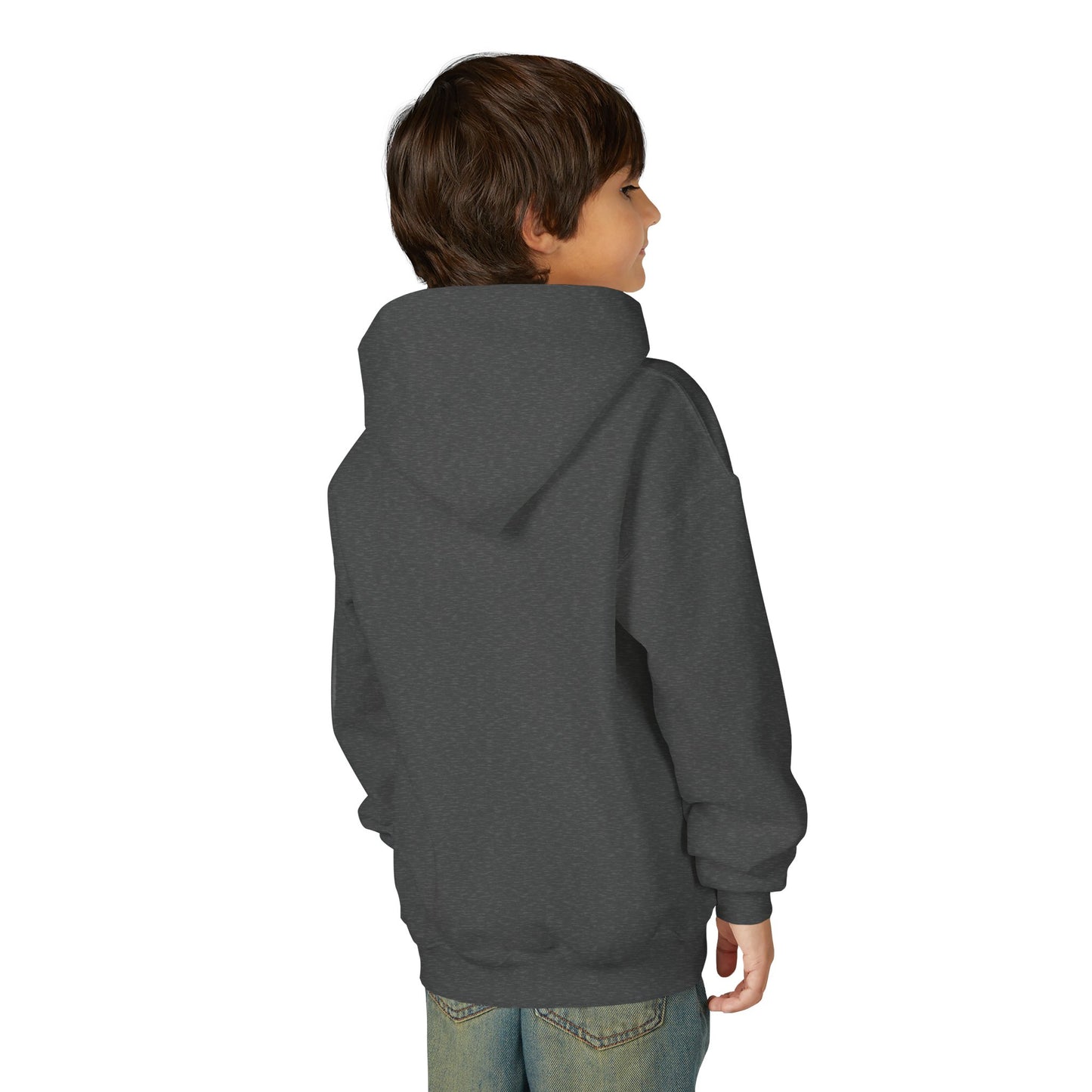 Youth Hoodie - "Let's Ride" Vintage Motorcycle Graphic