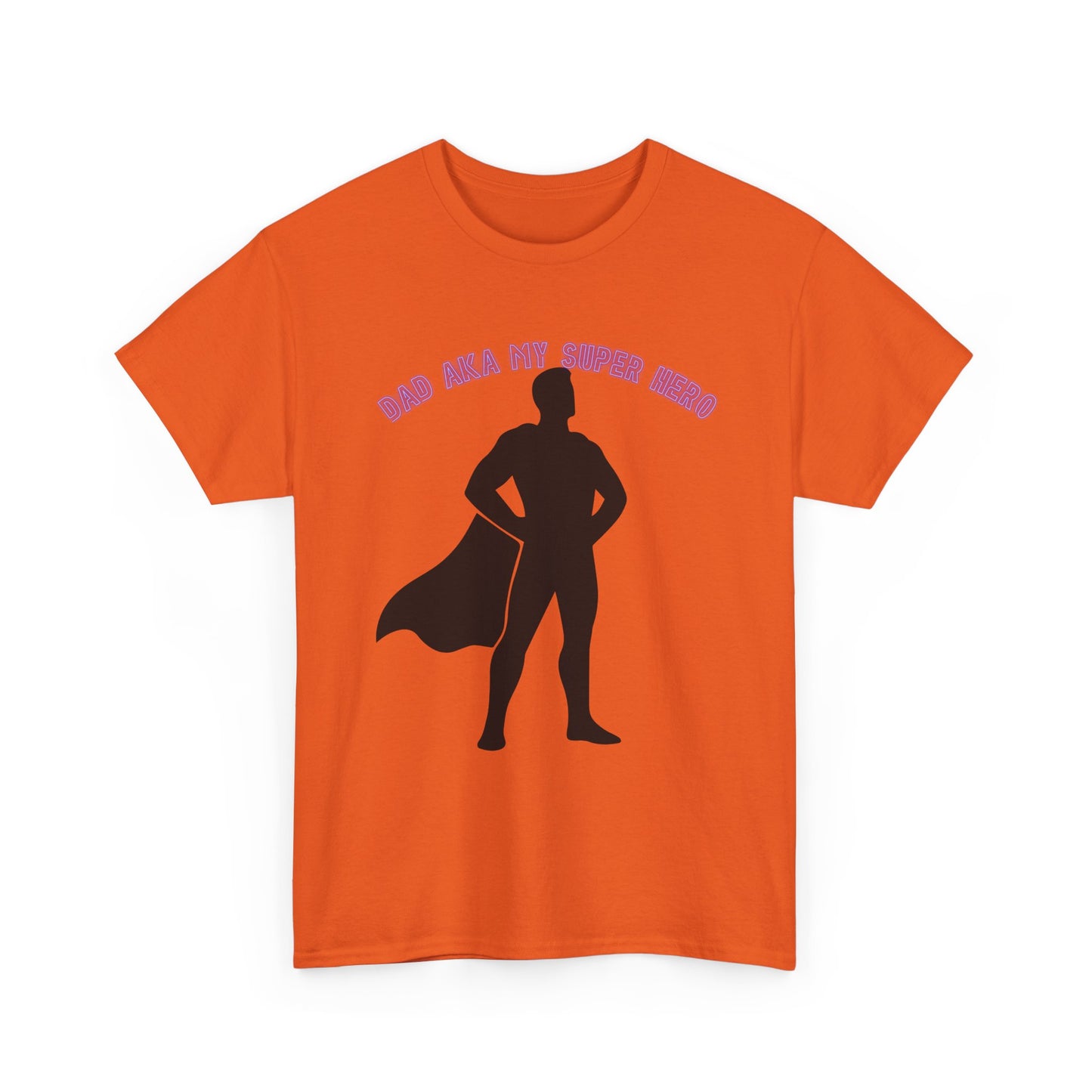 Superhero Dad T‑Shirt – “Dad Aka My Super Hero” Graphic Tee