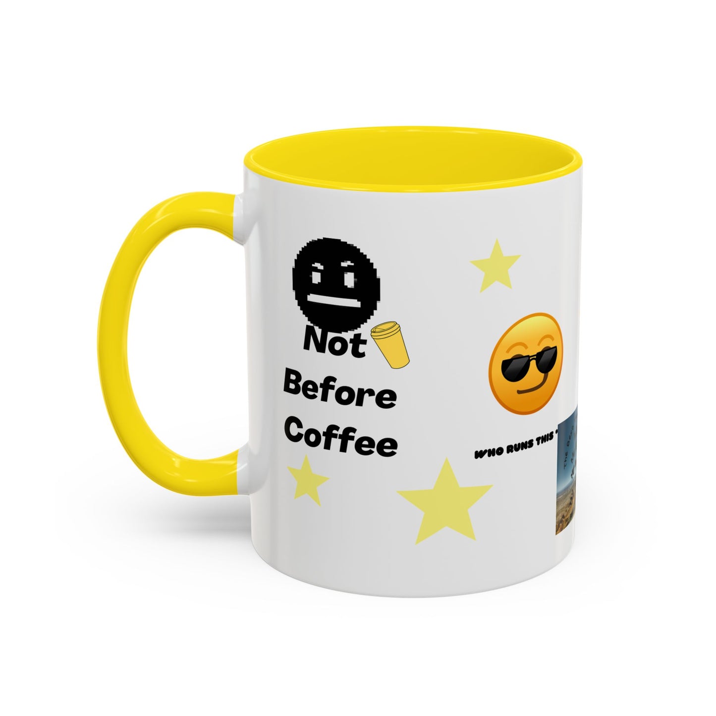 All About Coffee - Coffee Mug — Cute Coffee Quotes Accent Mug (11/15oz)