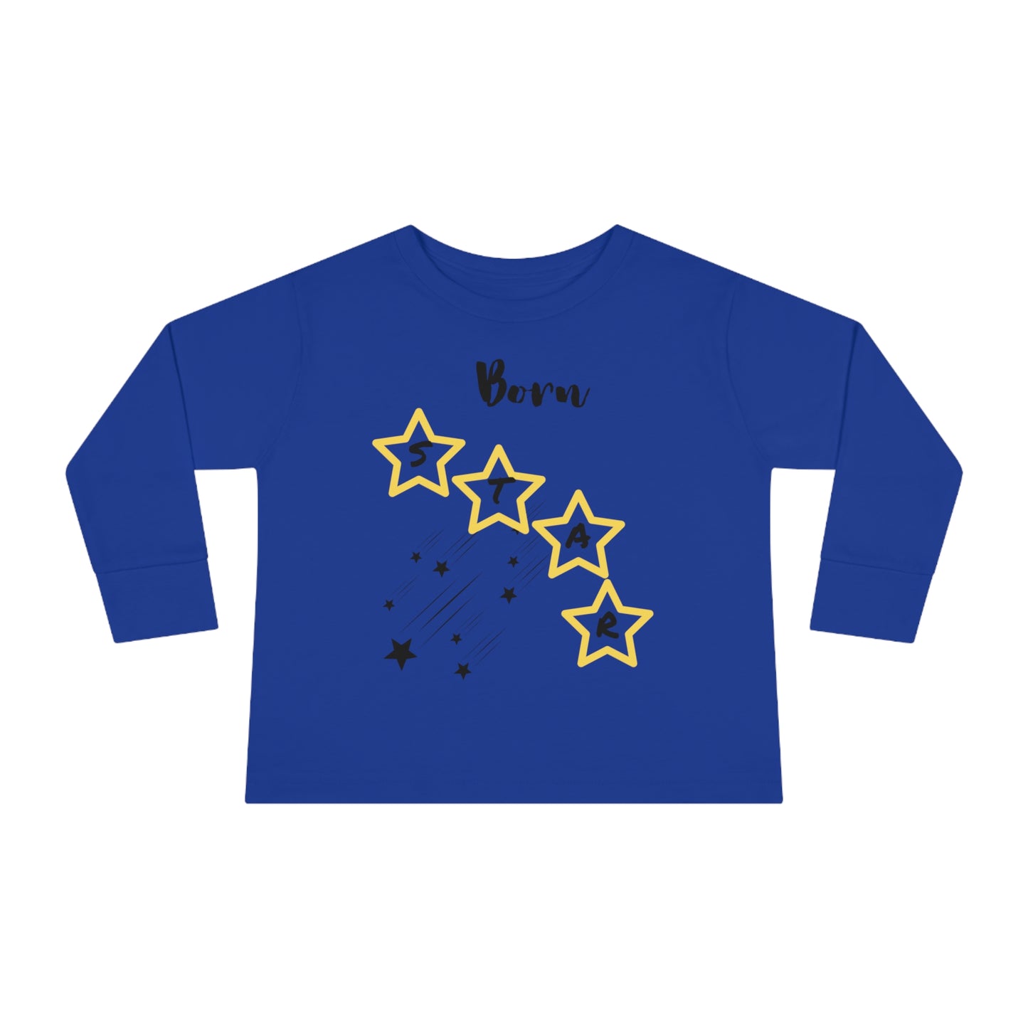 "Born Star" - Toddler Long Sleeve Tee