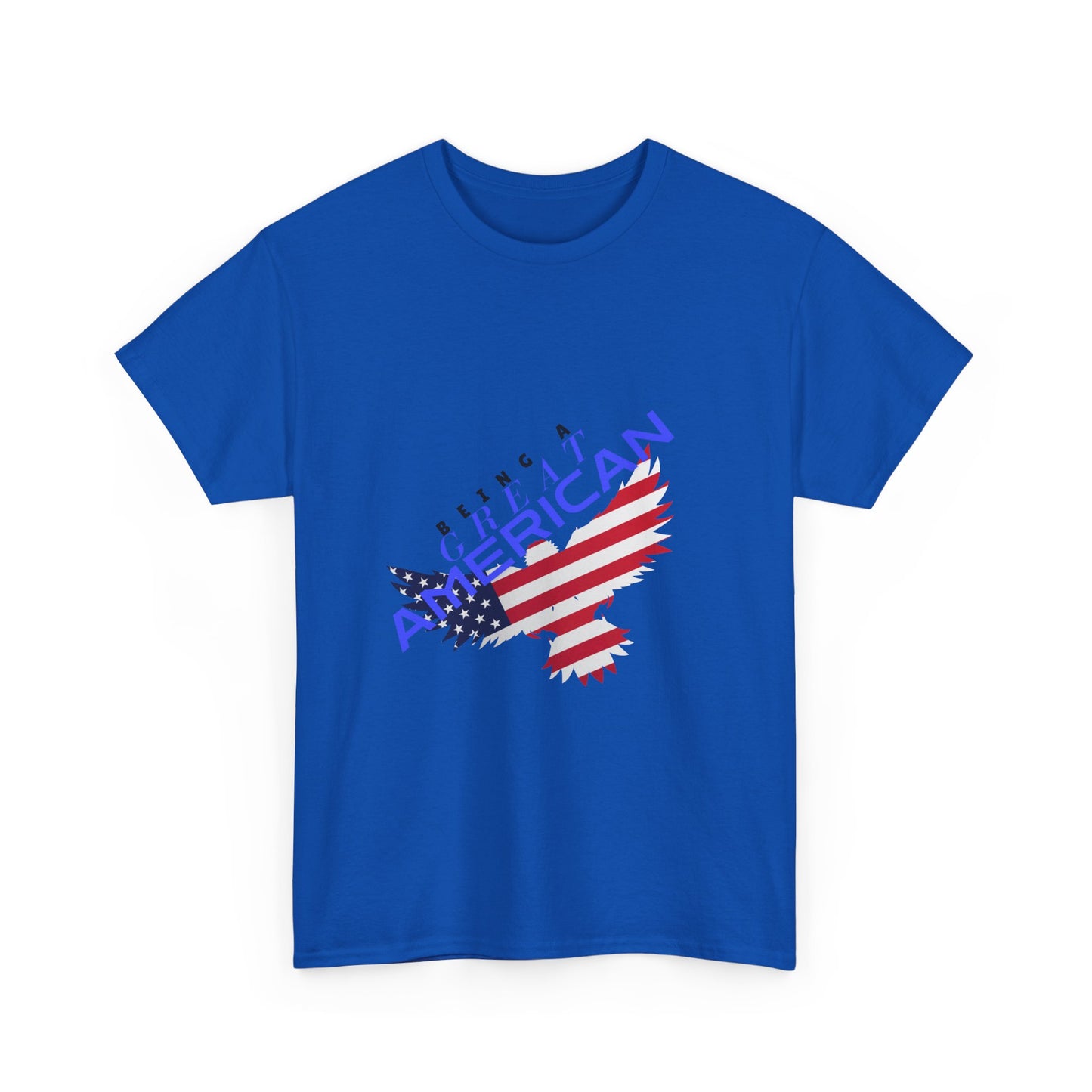 Patriotic American Flag Tee | Unisex Cotton Shirt, American Pride, Casual Summer Wear, Being a Good American Series