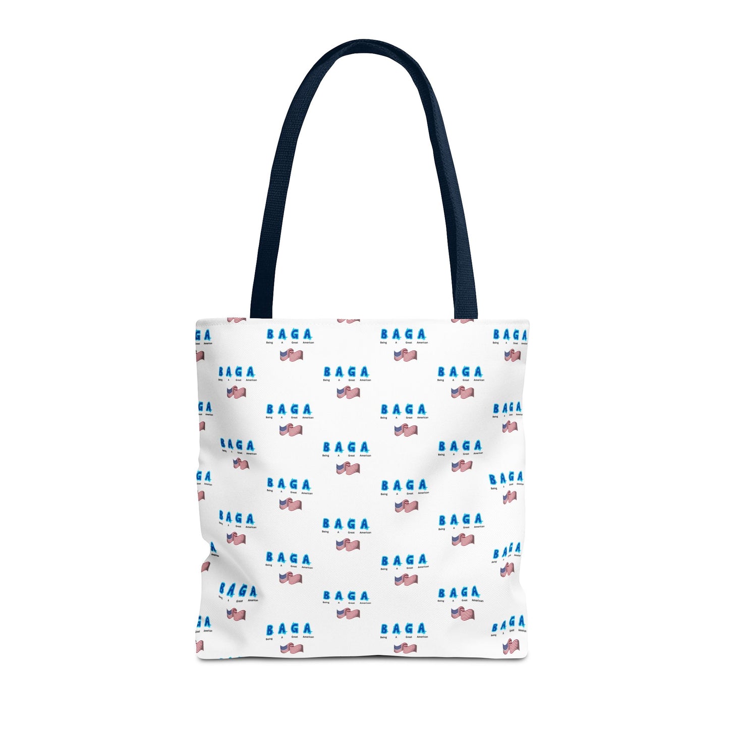 Colorful 'BAGA' Tote Bag (Being A Great American)