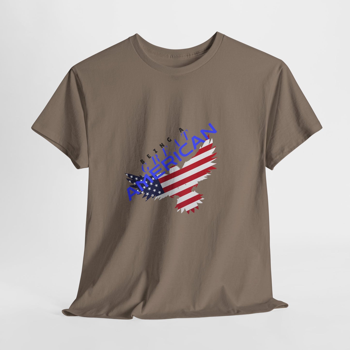 Patriotic American Flag Tee | Unisex Cotton Shirt, American Pride, Casual Summer Wear, Being a Good American Series