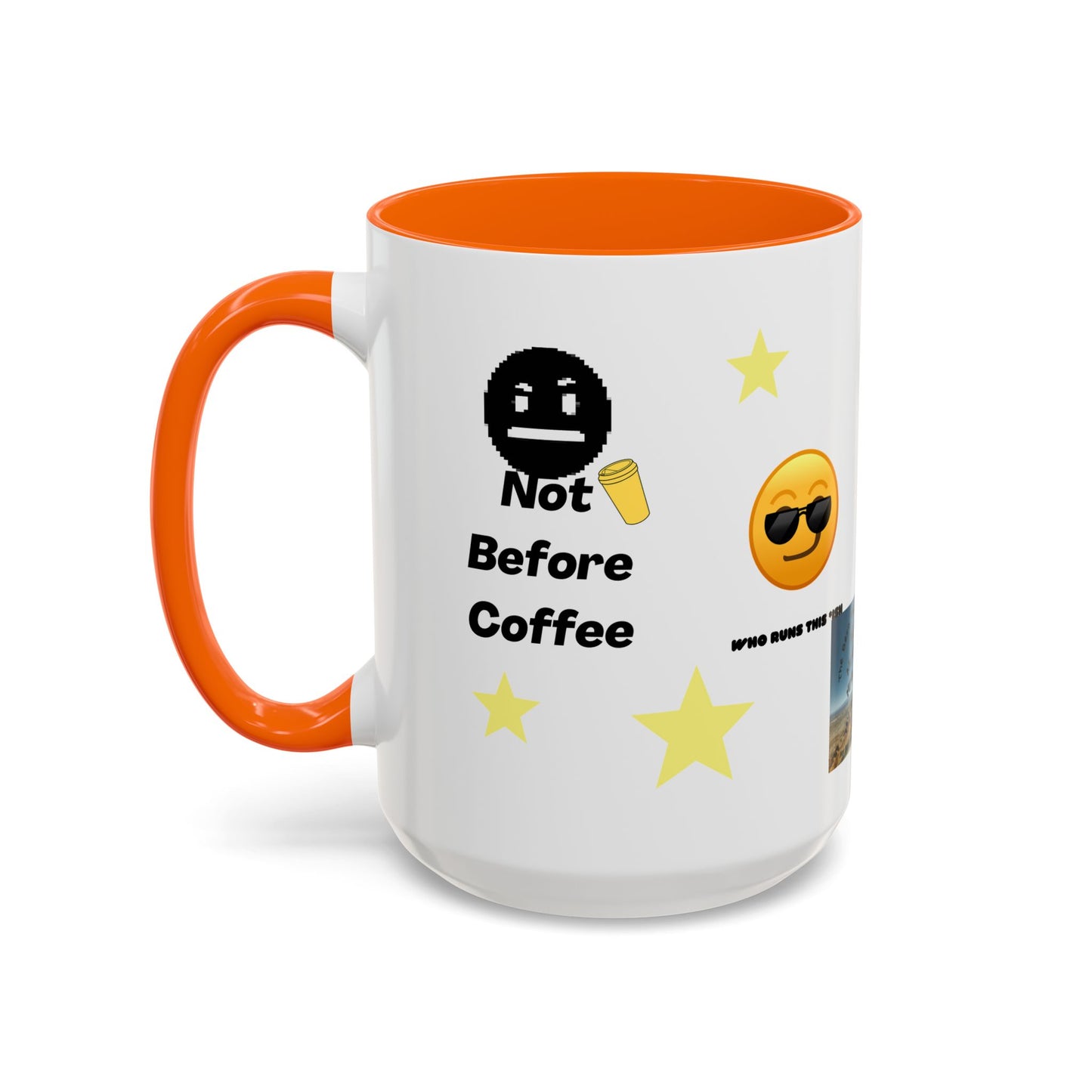 All About Coffee - Coffee Mug — Cute Coffee Quotes Accent Mug (11/15oz)