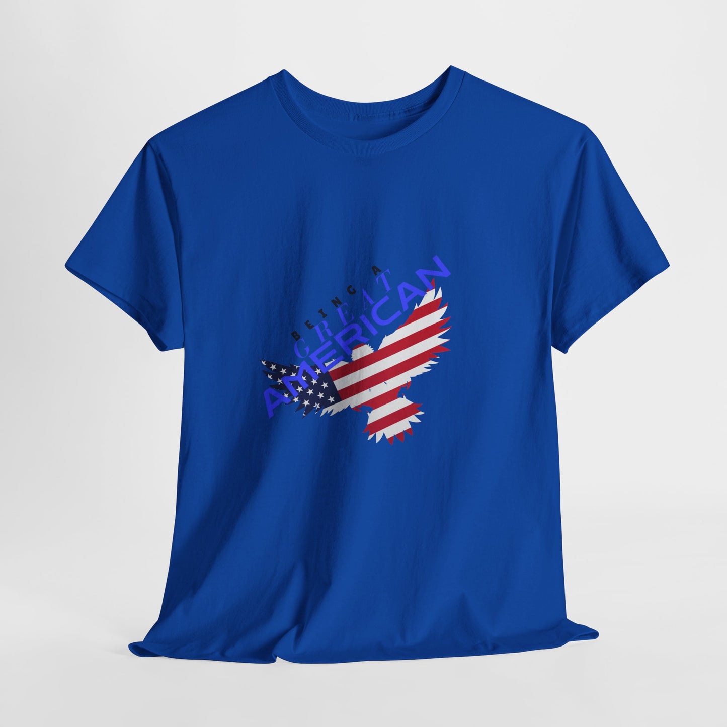 Patriotic American Flag Tee | Unisex Cotton Shirt, American Pride, Casual Summer Wear, Being a Good American Series