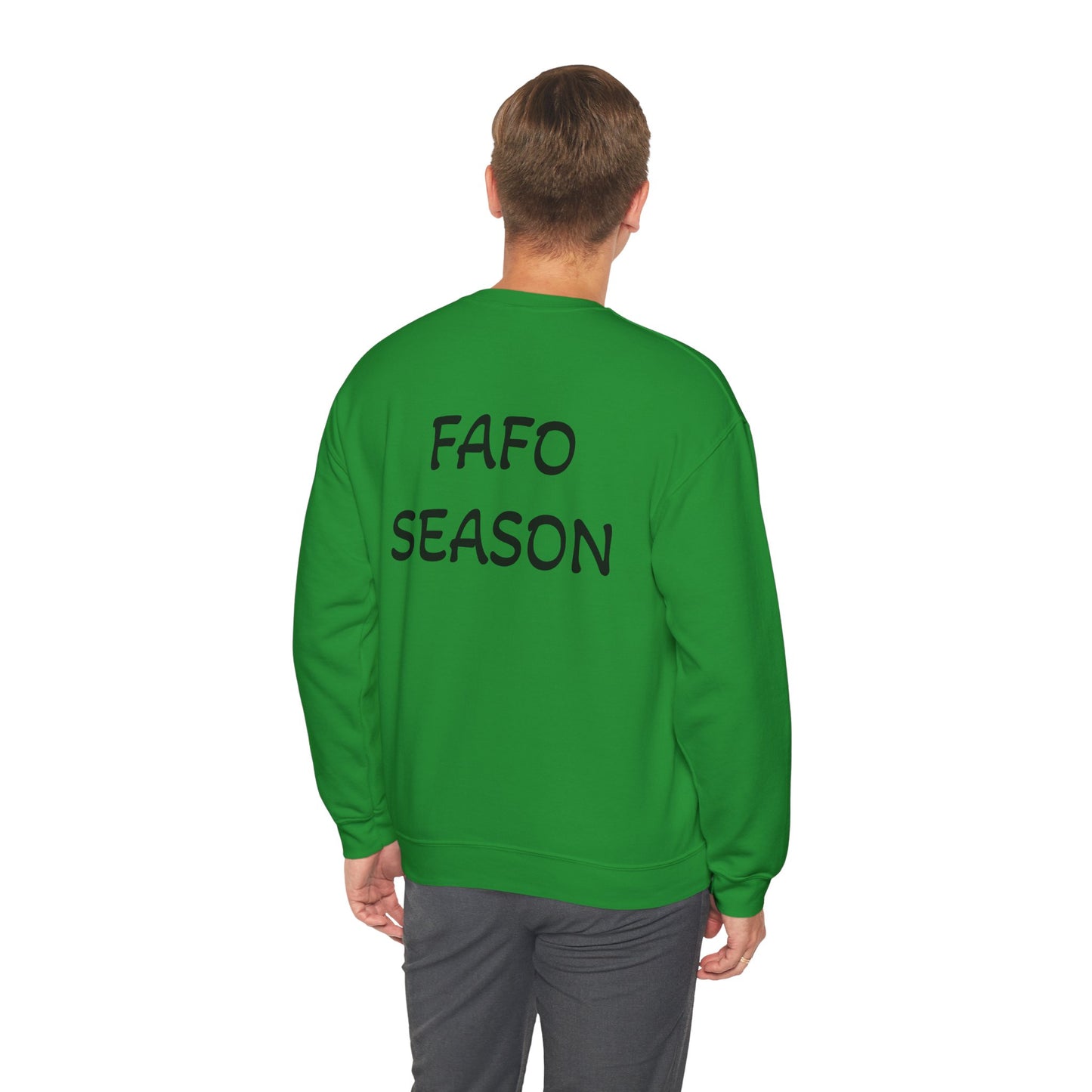 Unisex Heavy Blend™ Crewneck Sweatshirt - Don The Con & FAFO Season Design