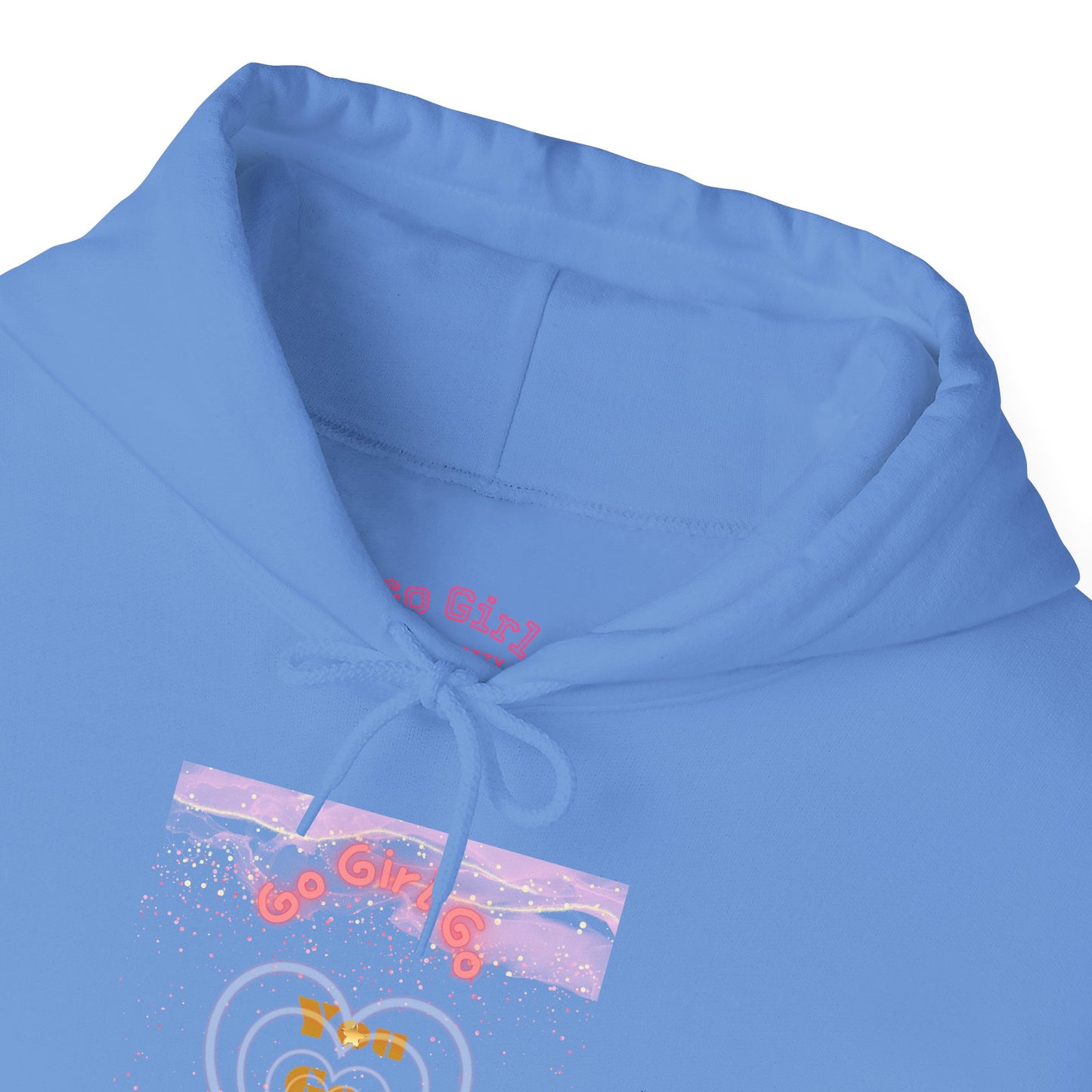 Go Girl University Hoodie — 'You Got This' Motivational Pink Graphic Hoodie