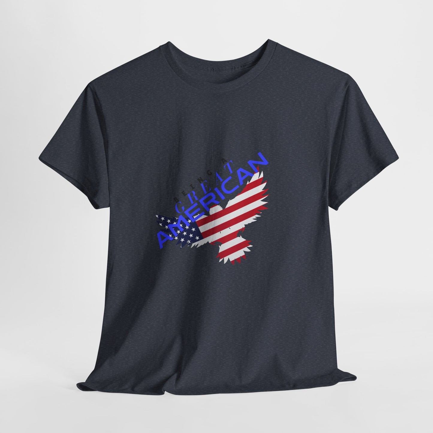 Patriotic American Flag Tee | Unisex Cotton Shirt, American Pride, Casual Summer Wear, Being a Good American Series