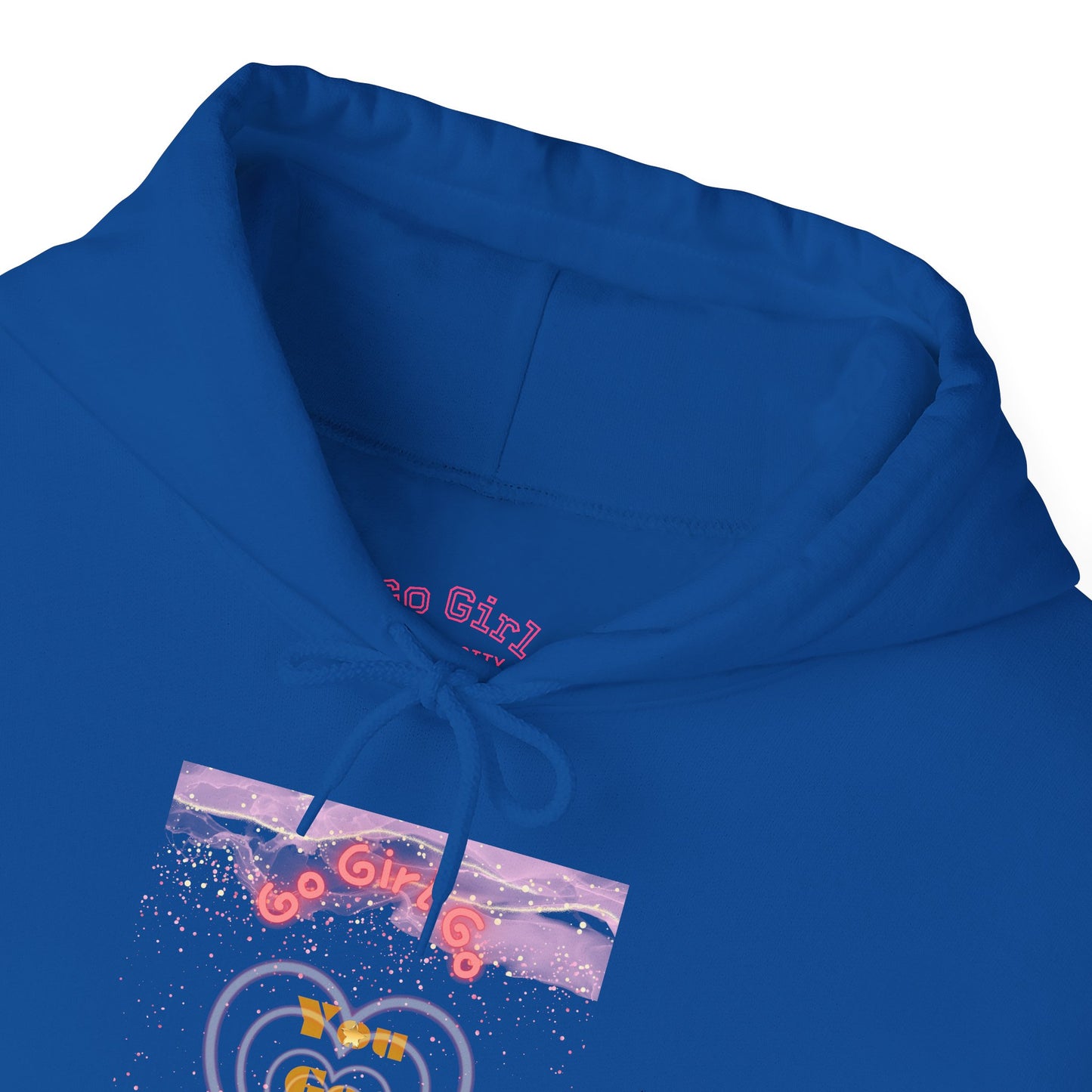 Go Girl University Hoodie — 'You Got This' Motivational Pink Graphic Hoodie