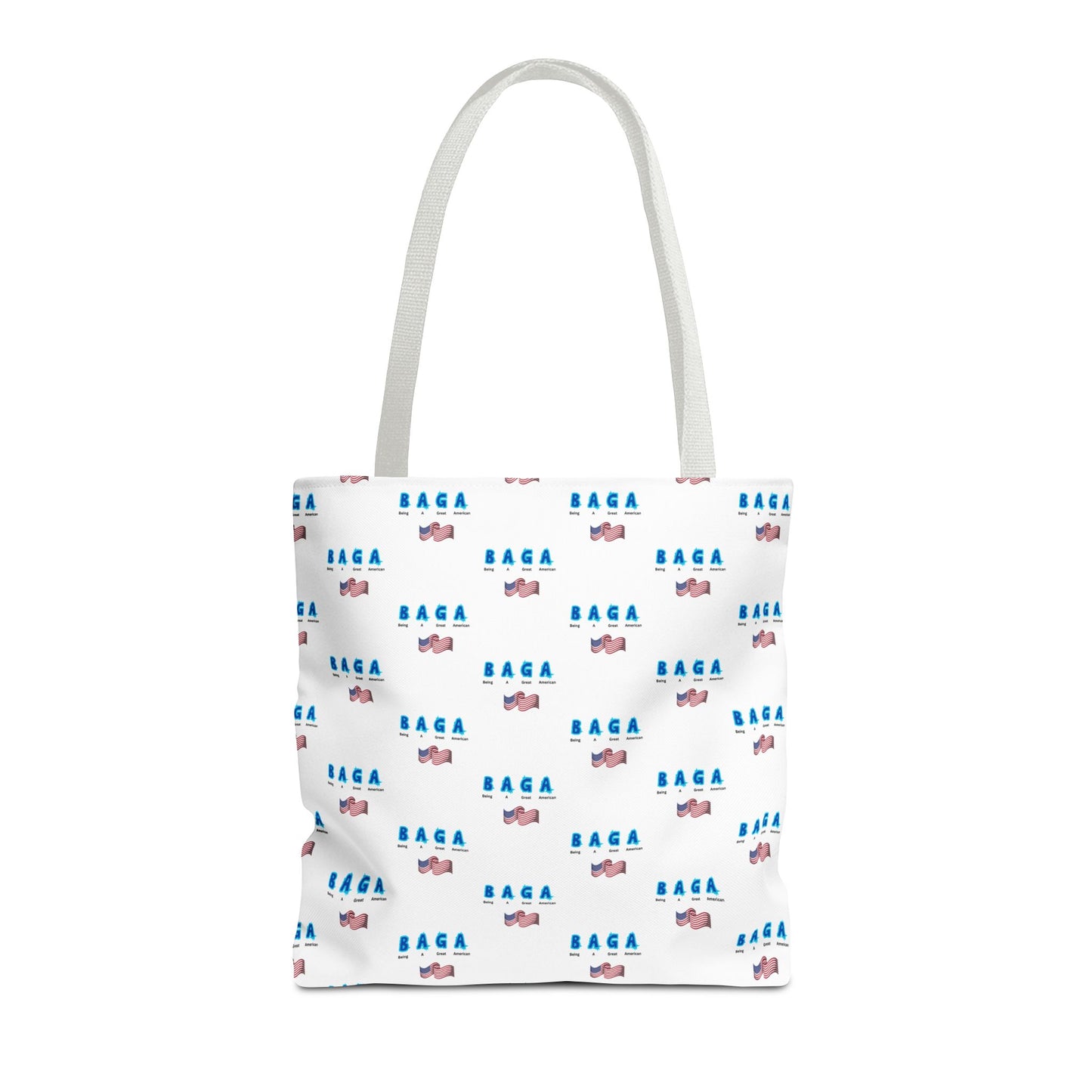 Colorful 'BAGA' Tote Bag (Being A Great American)