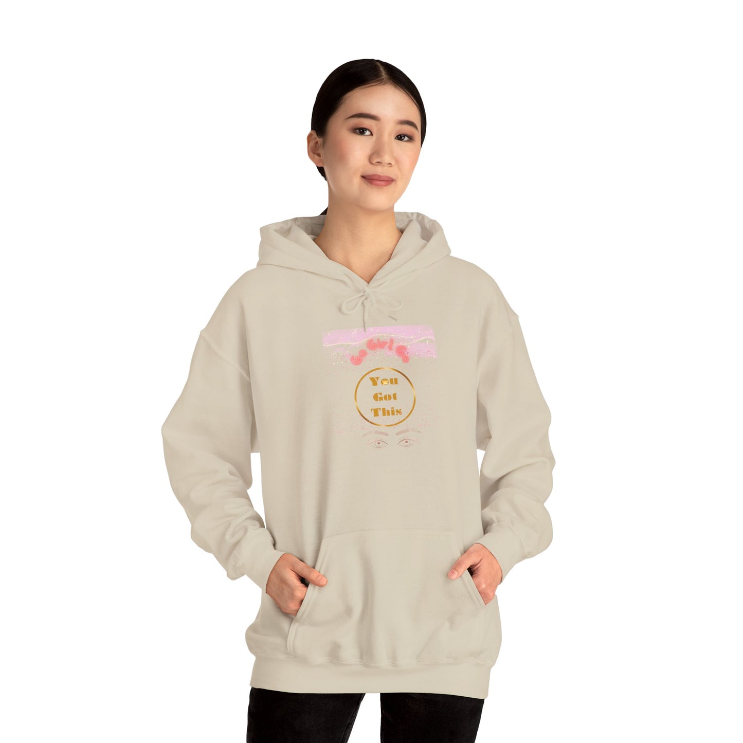 Go Girl University Hoodie — 'You Got This' Motivational Women's Sweatshirt