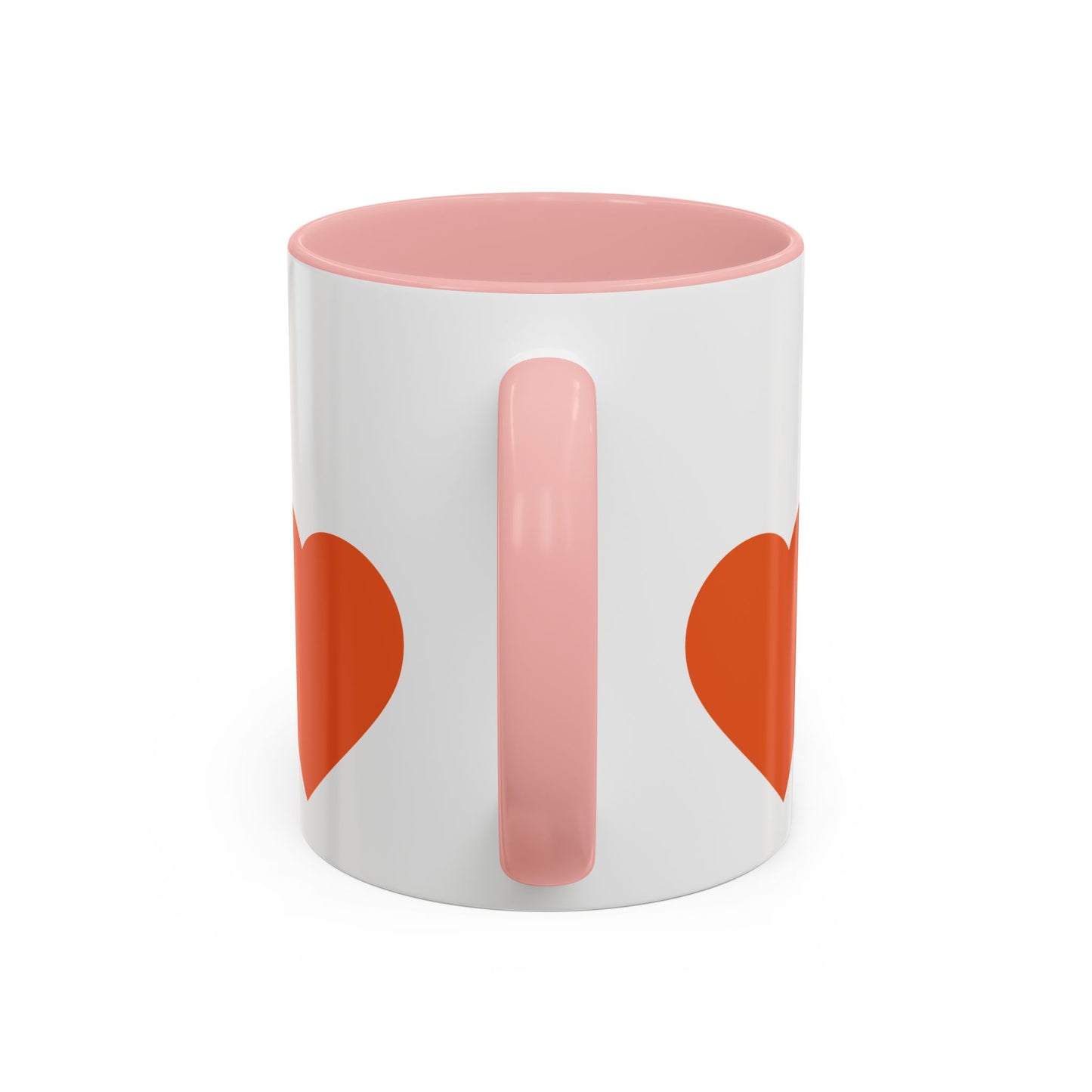 Coffee Keeps Me Cheerful Accent Mug — Smiley Heart 11/15oz
