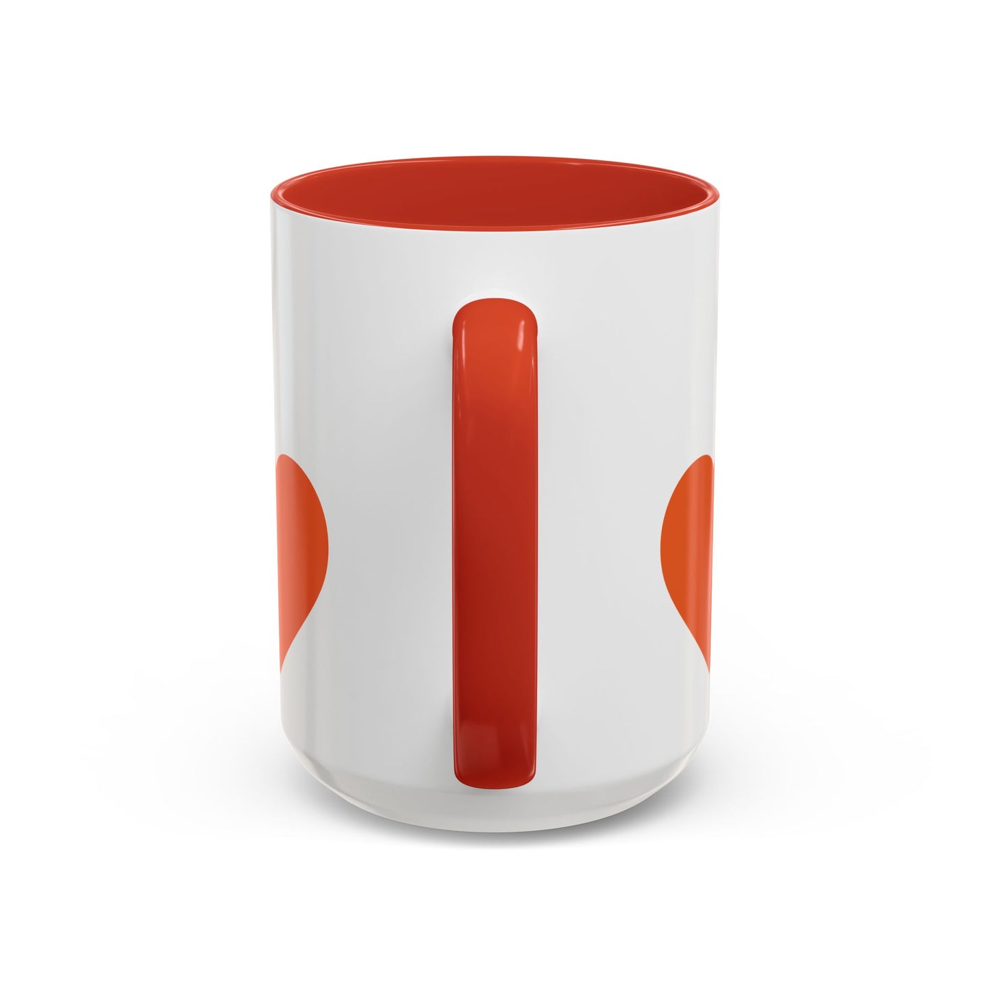 Coffee Keeps Me Cheerful Accent Mug — Smiley Heart 11/15oz
