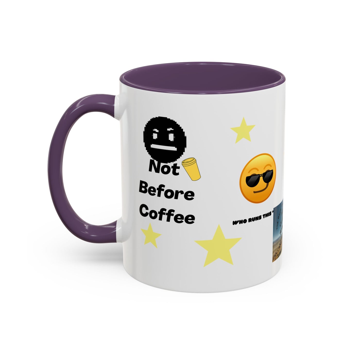 All About Coffee - Coffee Mug — Cute Coffee Quotes Accent Mug (11/15oz)