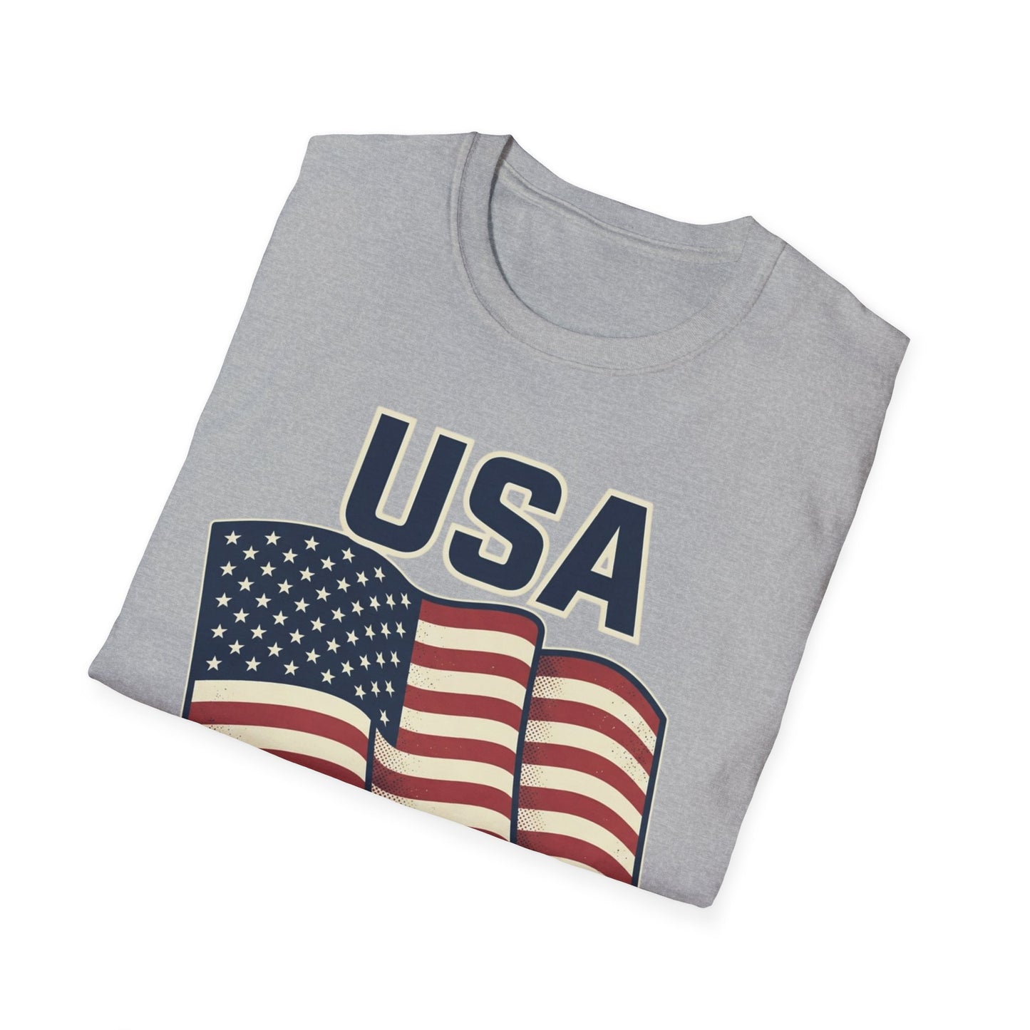 USA Flag T-Shirt — Patriotic 'USA 250' Graphic Tee