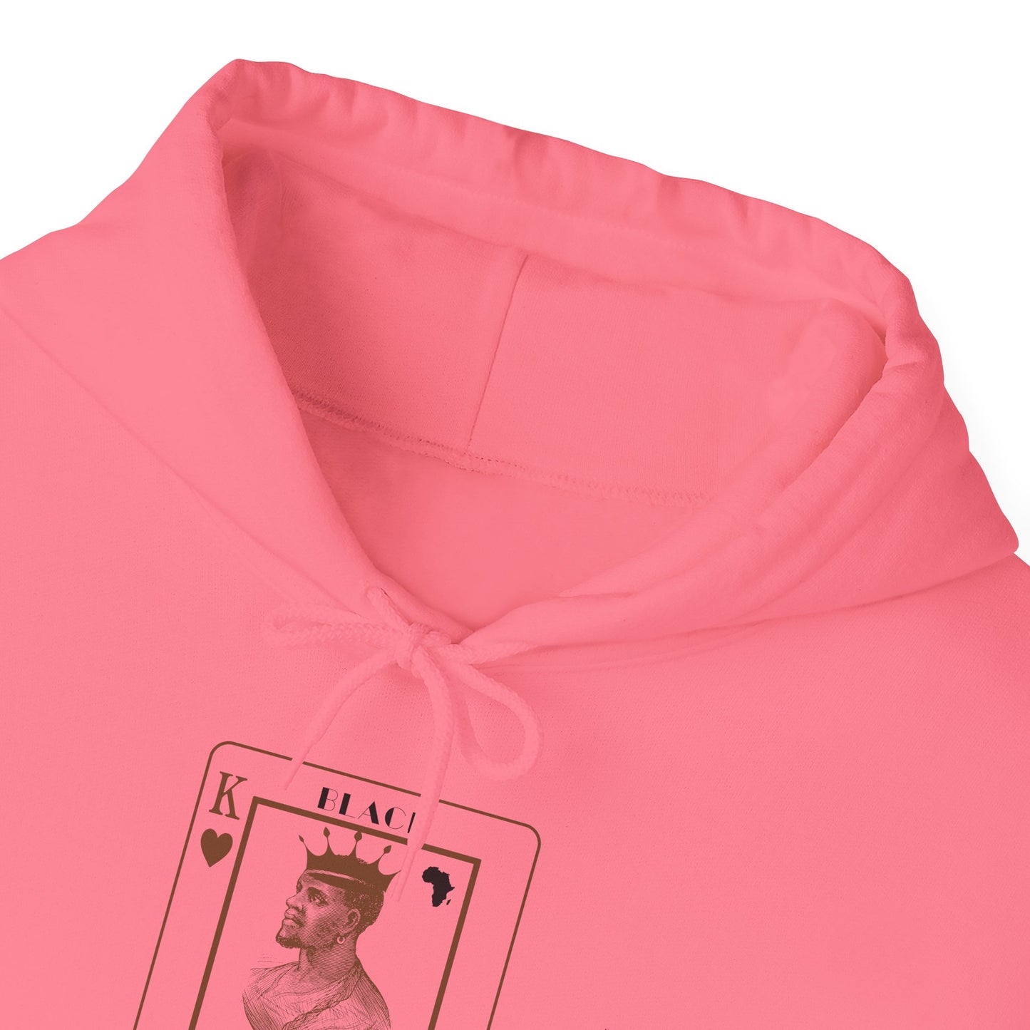 King of Hearts Hoodie — Classical Sculpture Playing Card Sweatshirt