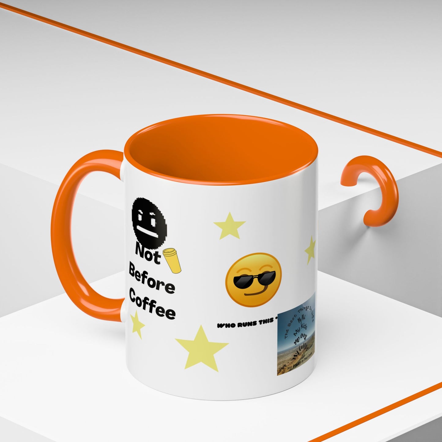 All About Coffee - Coffee Mug — Cute Coffee Quotes Accent Mug (11/15oz)